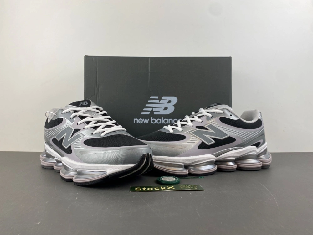 SportInspired New Balance Abzorb 2000 Silver Metallic-Faded Black U20003OZ 2328
