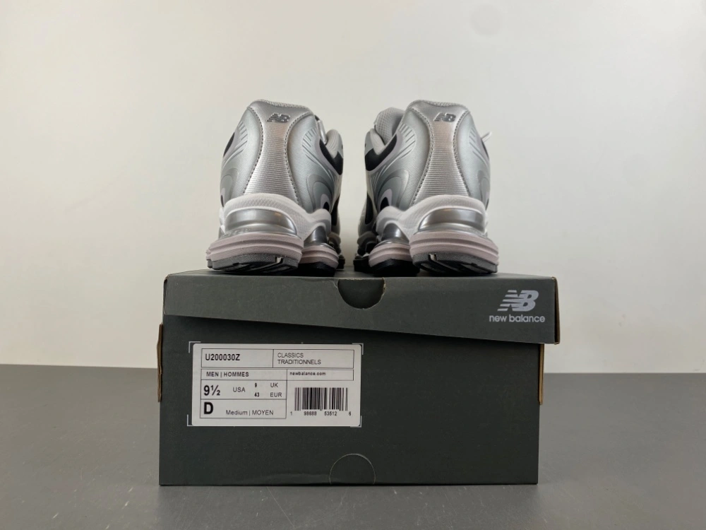 SportInspired New Balance Abzorb 2000 Silver Metallic-Faded Black U20003OZ 2328