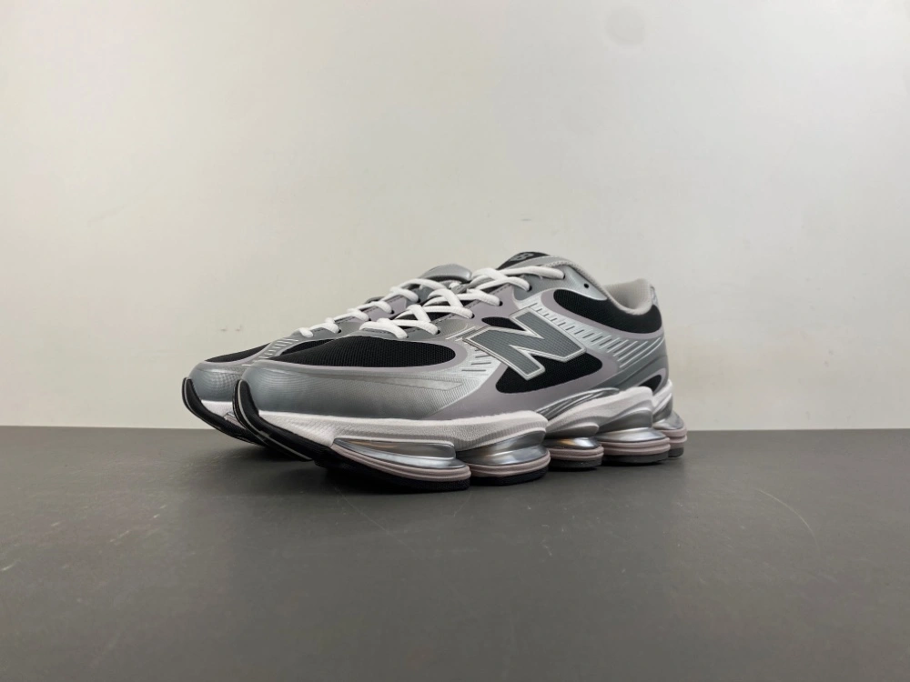 SportInspired New Balance Abzorb 2000 Silver Metallic-Faded Black U20003OZ 2328