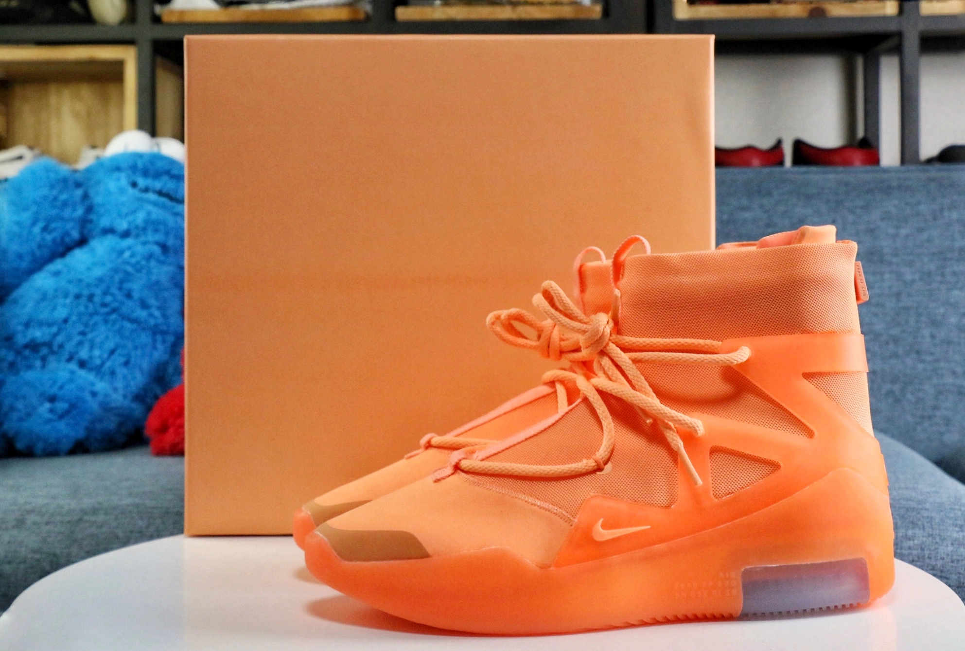 Nike Air Fear Of God 1 Orange Pulse Seasonal 1307