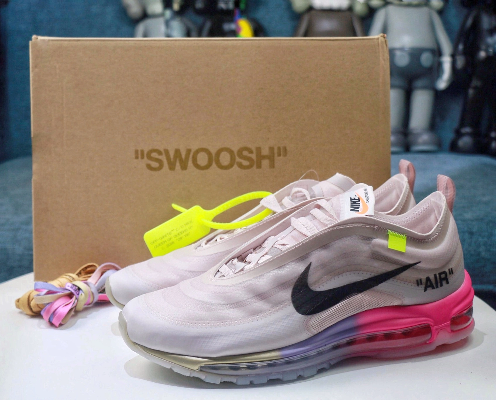 Minimalist Nike Air Max 97 Off-white Serena“Queen” 963