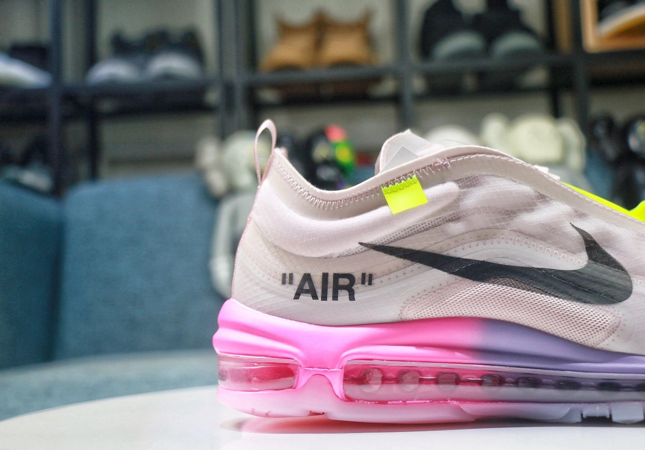 Minimalist Nike Air Max 97 Off-white Serena“Queen” 963