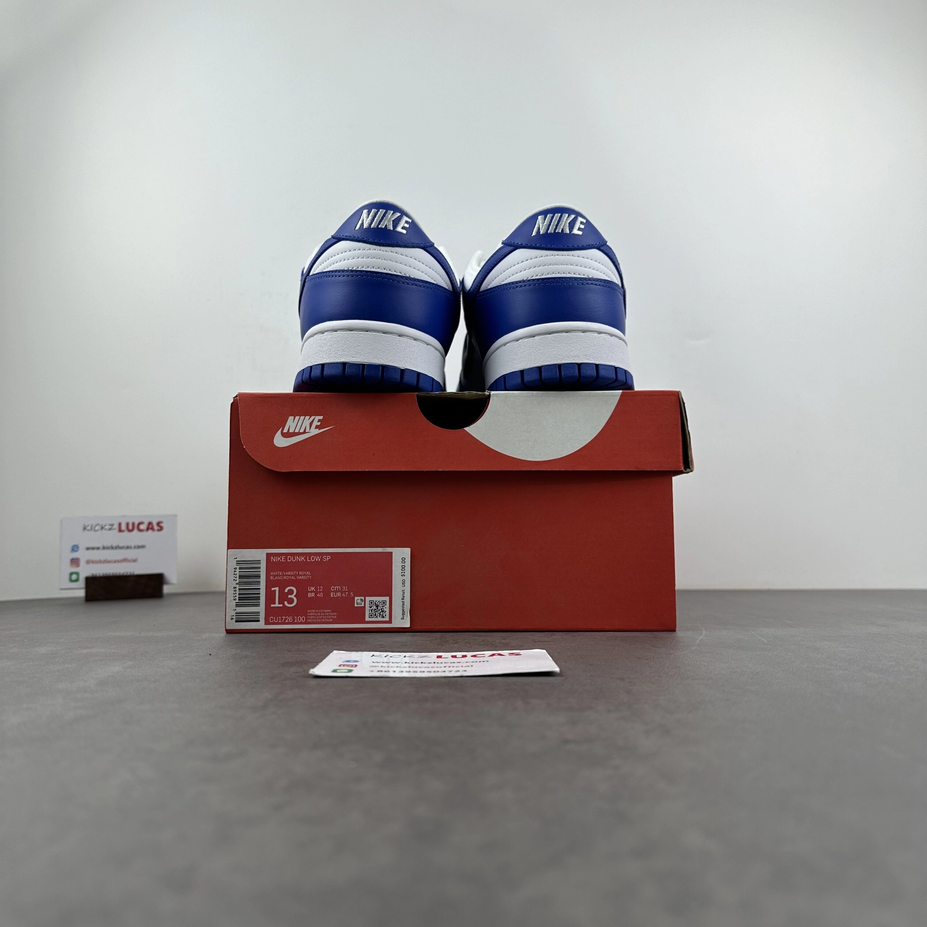 Colorful Nike Dunk Low SP Kentucky CU1726- 529