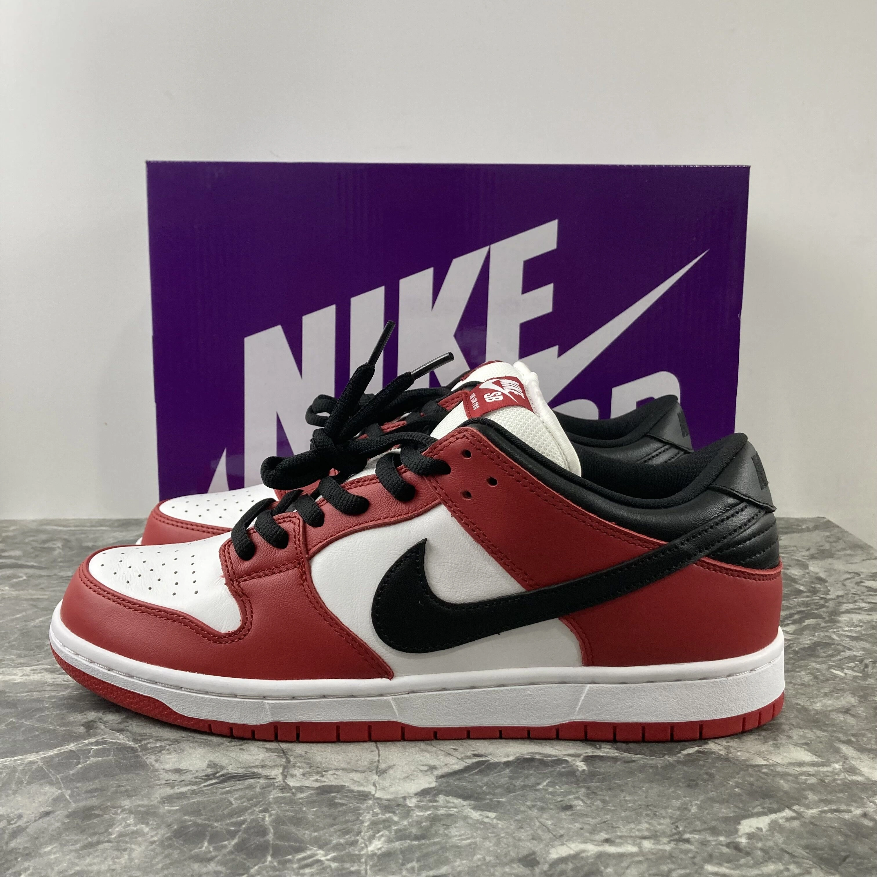 Nike Dunk SB Low “Chicago” BQ6817- Upgraded 519