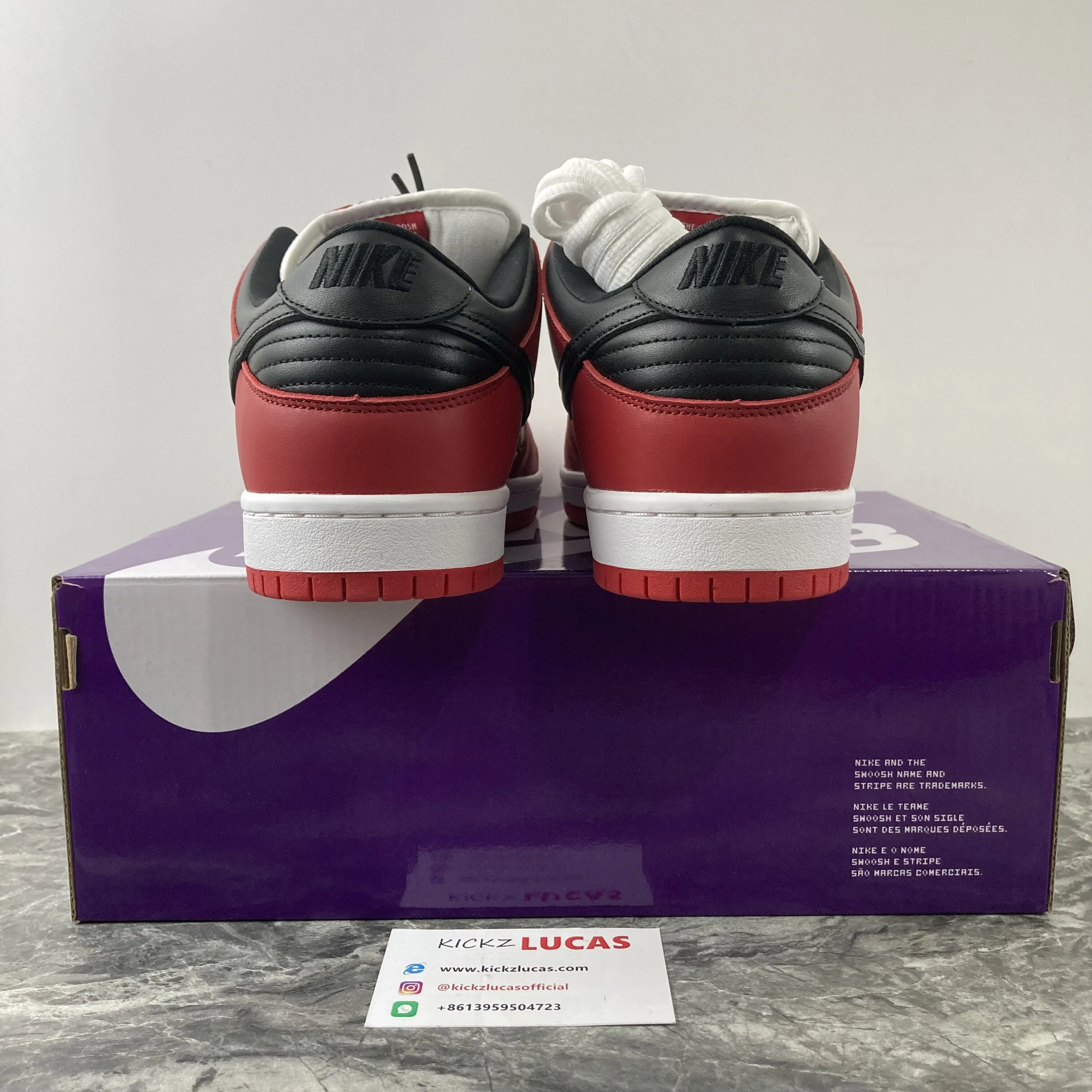 Nike Dunk SB Low “Chicago” BQ6817- Upgraded 519