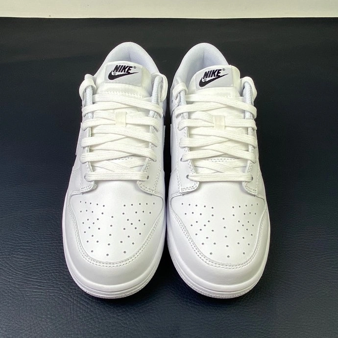 Sleek Nike Dunk SB Low Triple White DD1503- 541