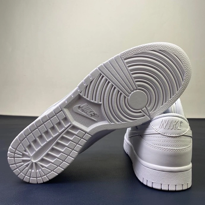 Sleek Nike Dunk SB Low Triple White DD1503- 541