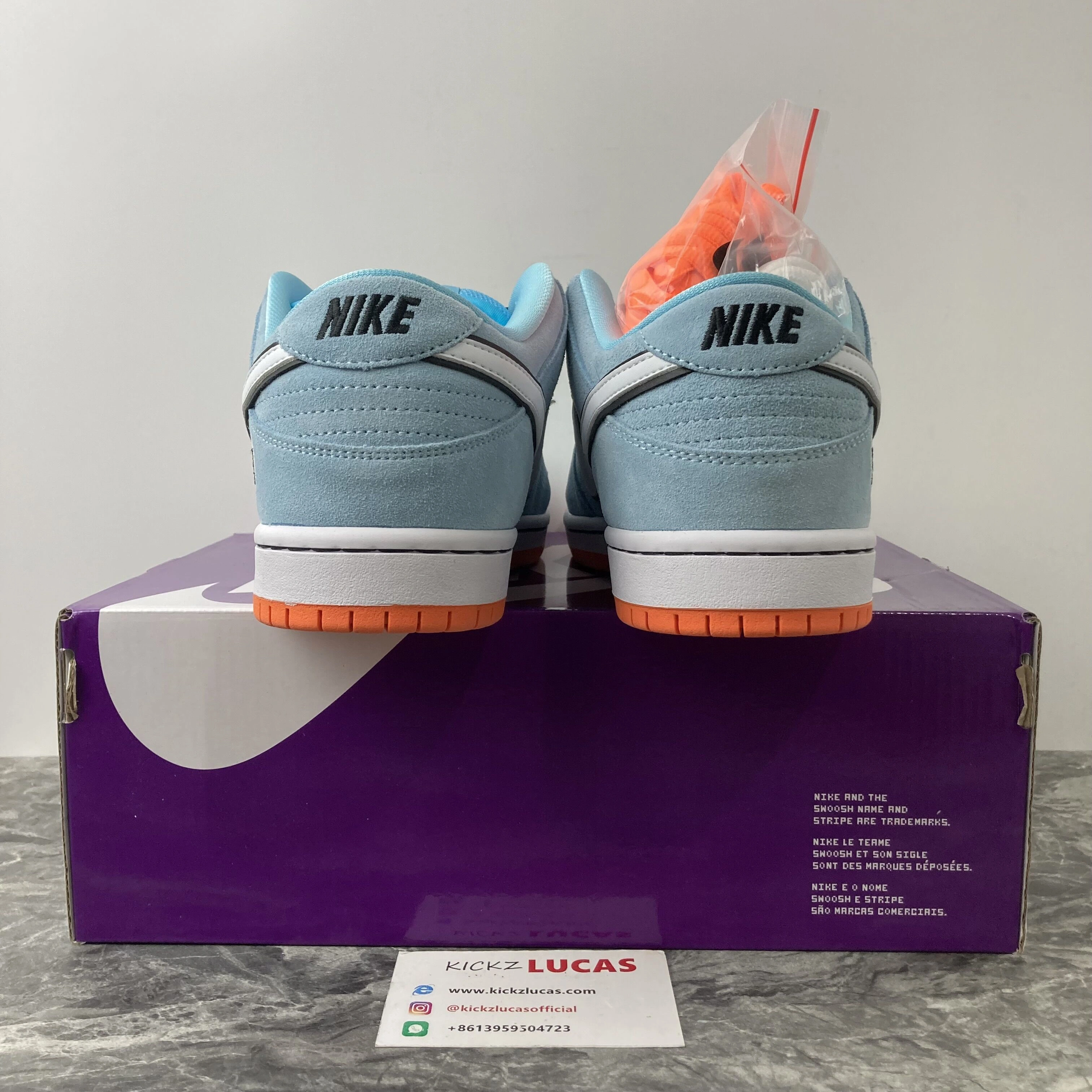 FlexibleFit Nike SB Dunk Low Pro Club 58 Gulf x WE CLUB 58 BQ6817- 641