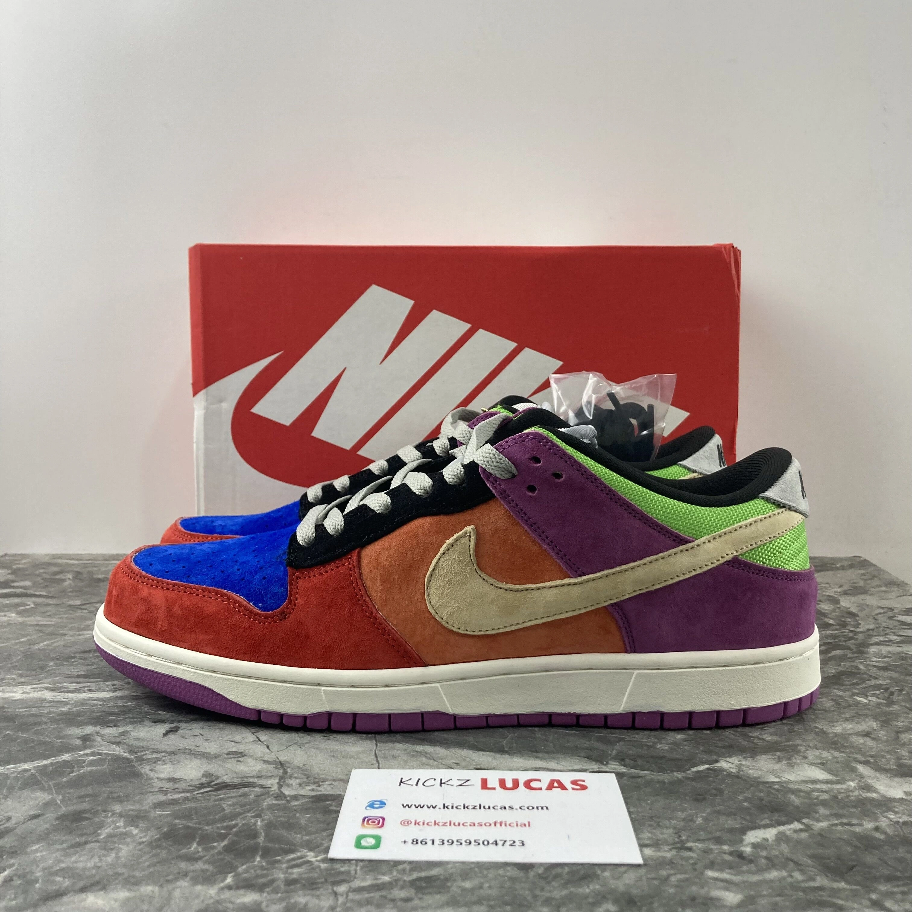 Stretchable Nike SB Dunk Low SP “Viotech” CT5050- 572