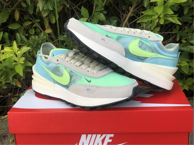 Nike Waffle One “Scream Green” DC2533- Unisex 1189