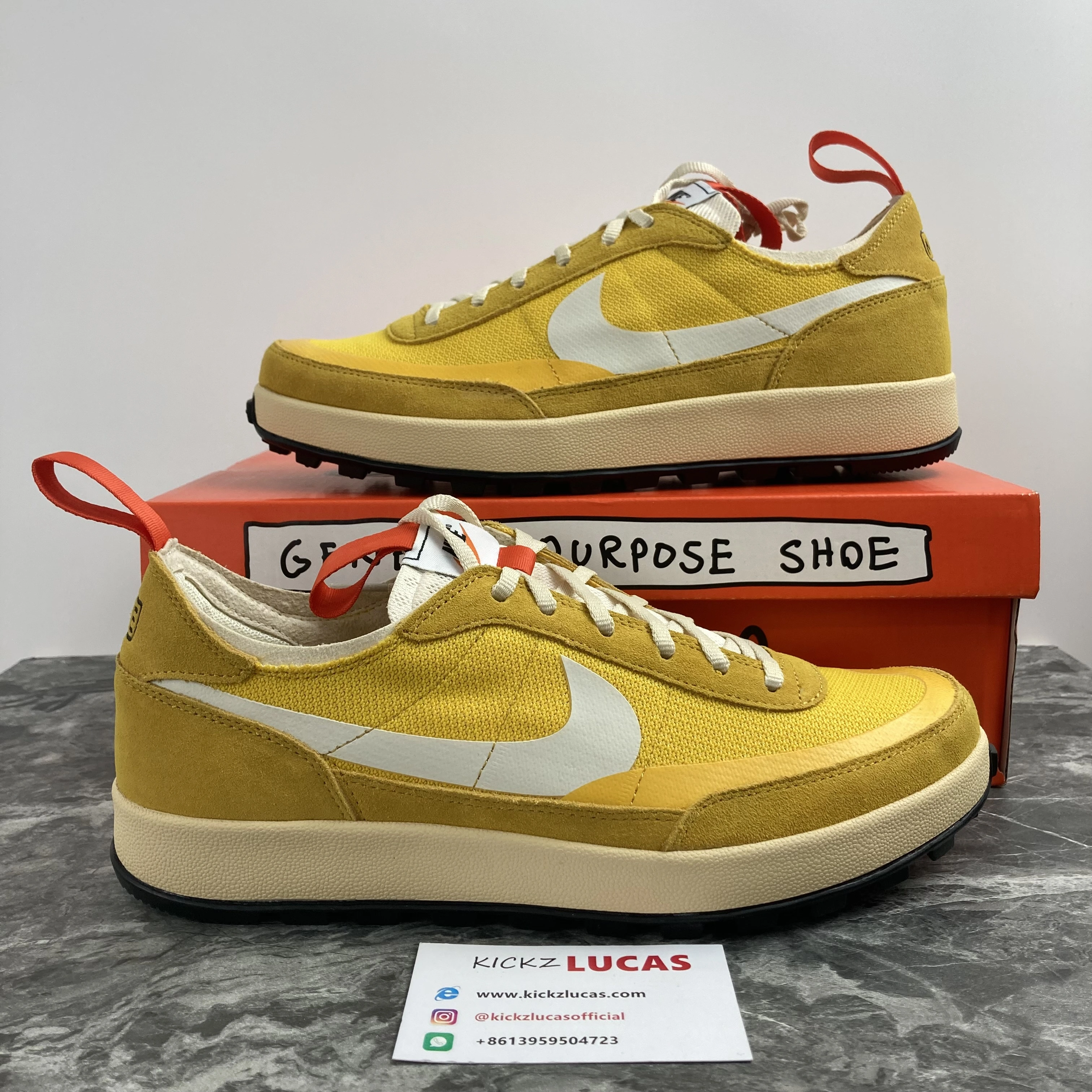 NikeCraft General Purpose Shoe Tom Sachs Archive Dark Sulfur DA6672- TravelReady 743