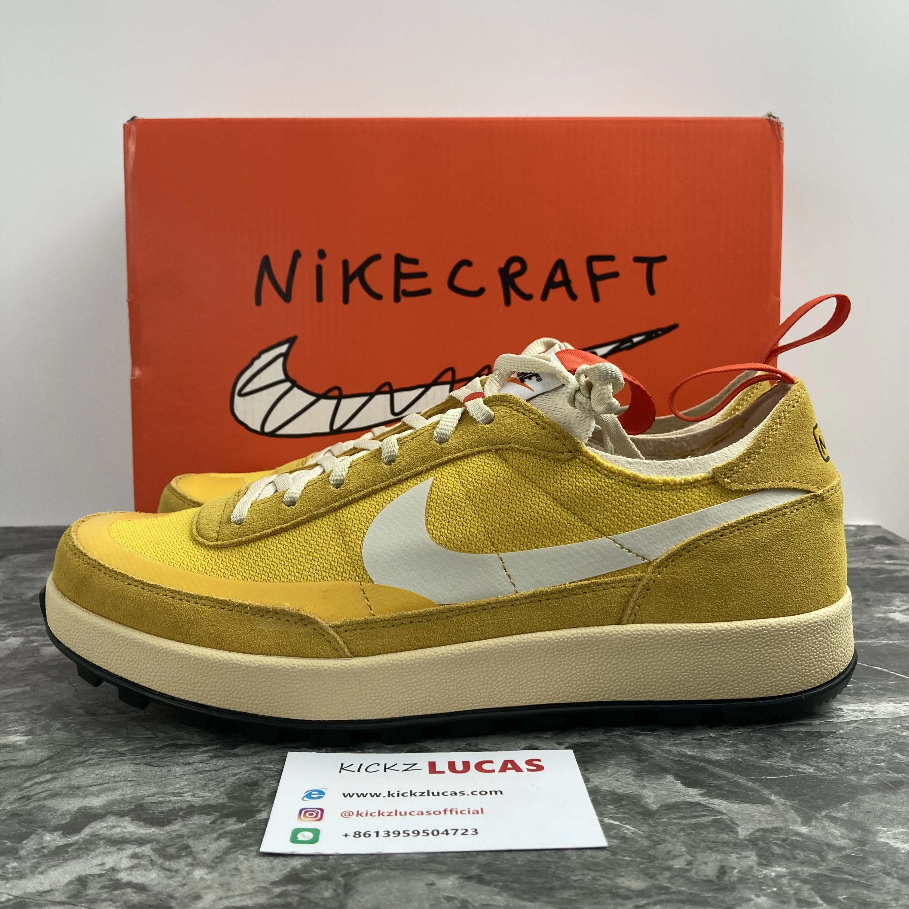 NikeCraft General Purpose Shoe Tom Sachs Archive Dark Sulfur DA6672- TravelReady 743