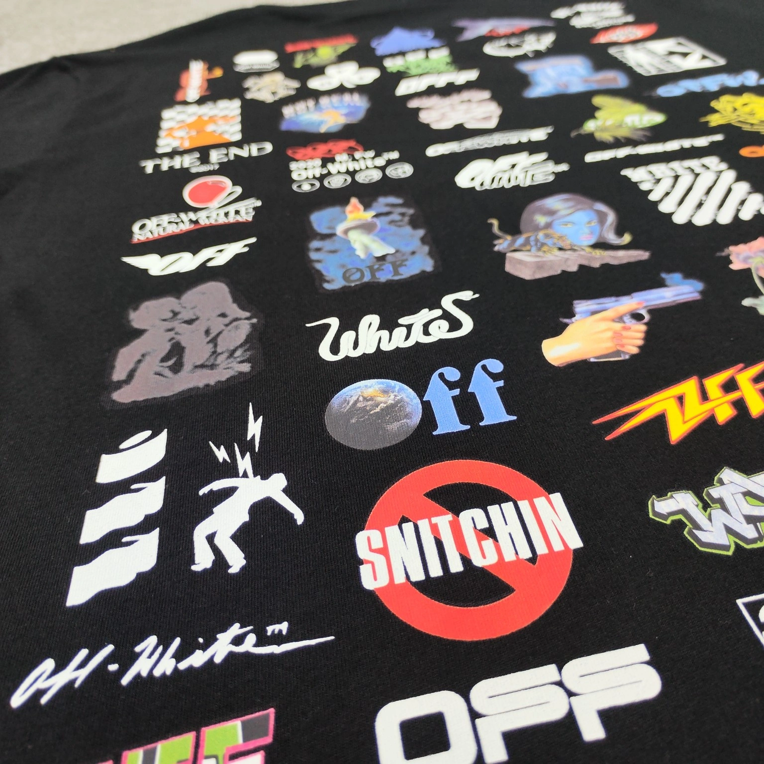 SmoothTexture O*FF-W*HITE T-Shirt Top Quality SONE 2023040803- 11818