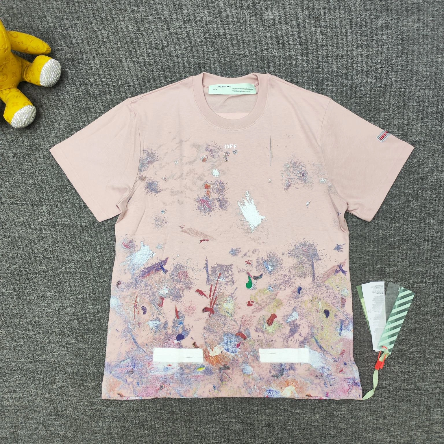 O*FF-W*HITE T-Shirt Top Quality SONE 20240803- Snug 11815