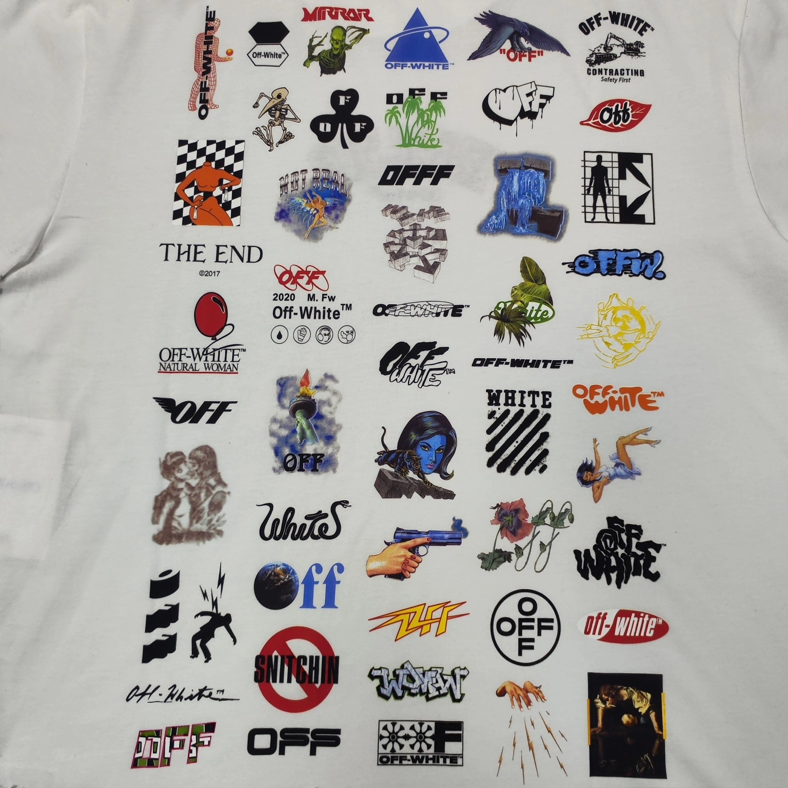 O*FF-W*HITE T-shirt Top Quality WM 20240527- WaterResistant 11851