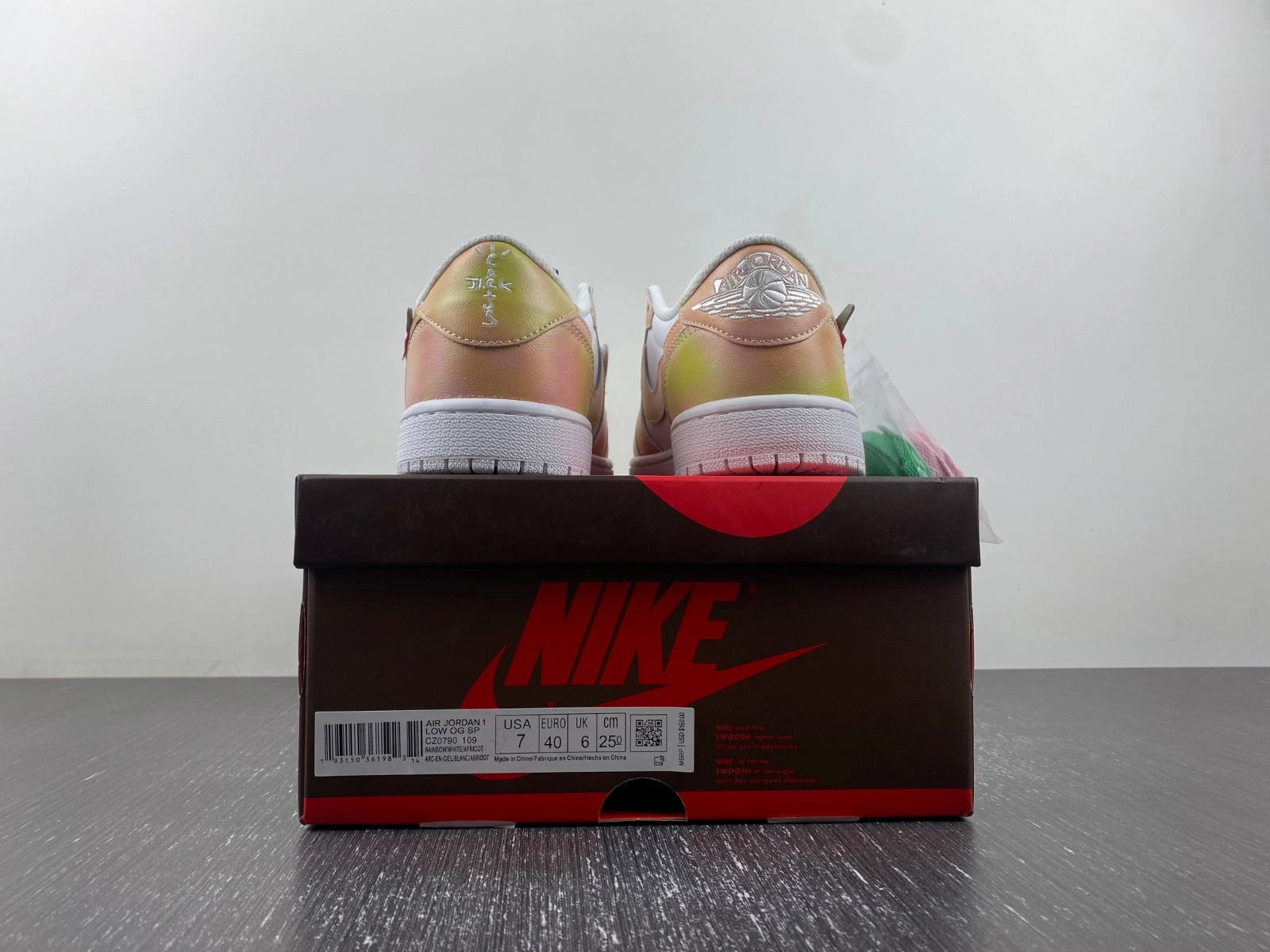 OFF-WHITE x Air Jordan 1 Low CZ0790- WrinkleFree 1469