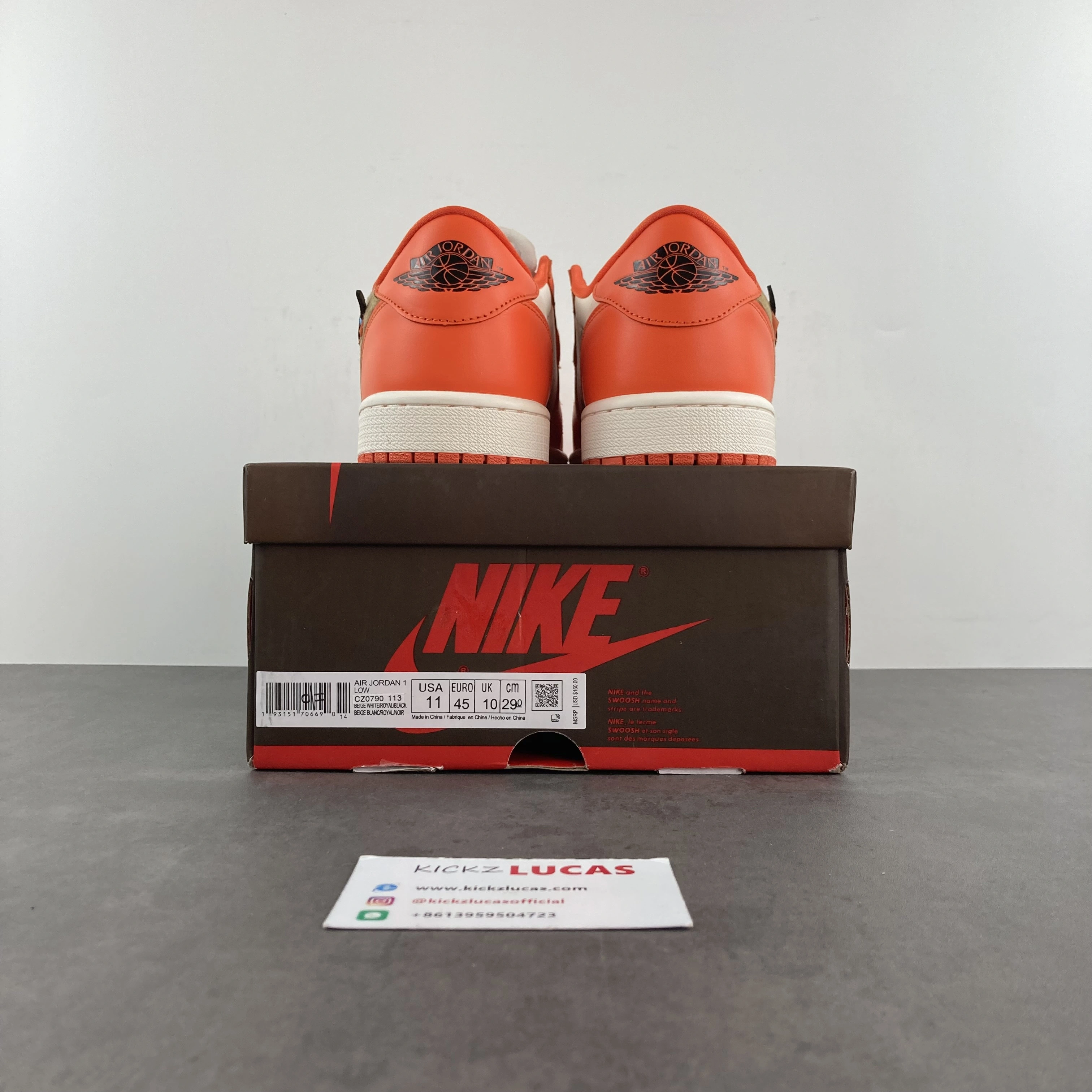 Casual OFF-WHITE x Air Jordan 1 Low Starfish CZ0790- 1535