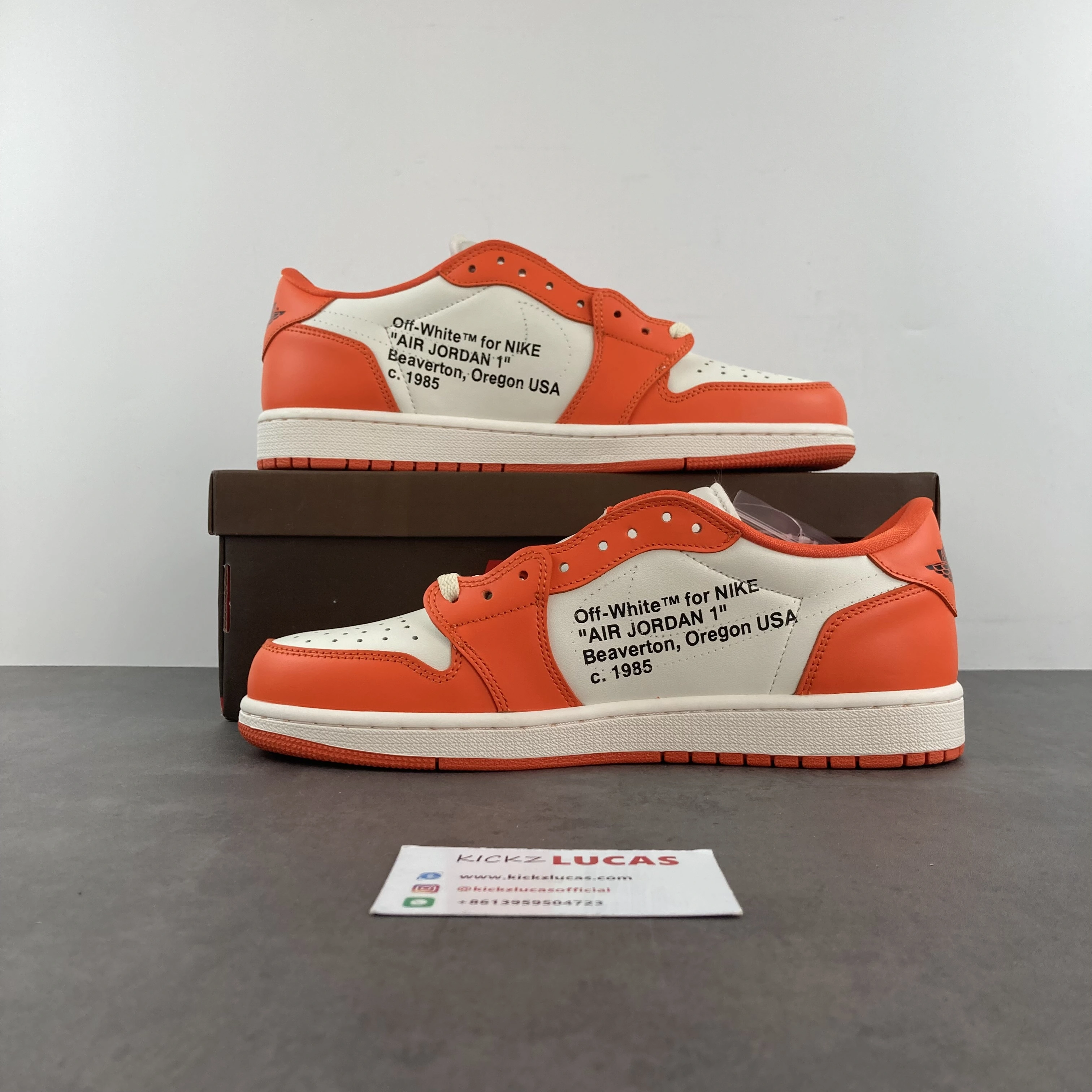 Casual OFF-WHITE x Air Jordan 1 Low Starfish CZ0790- 1535