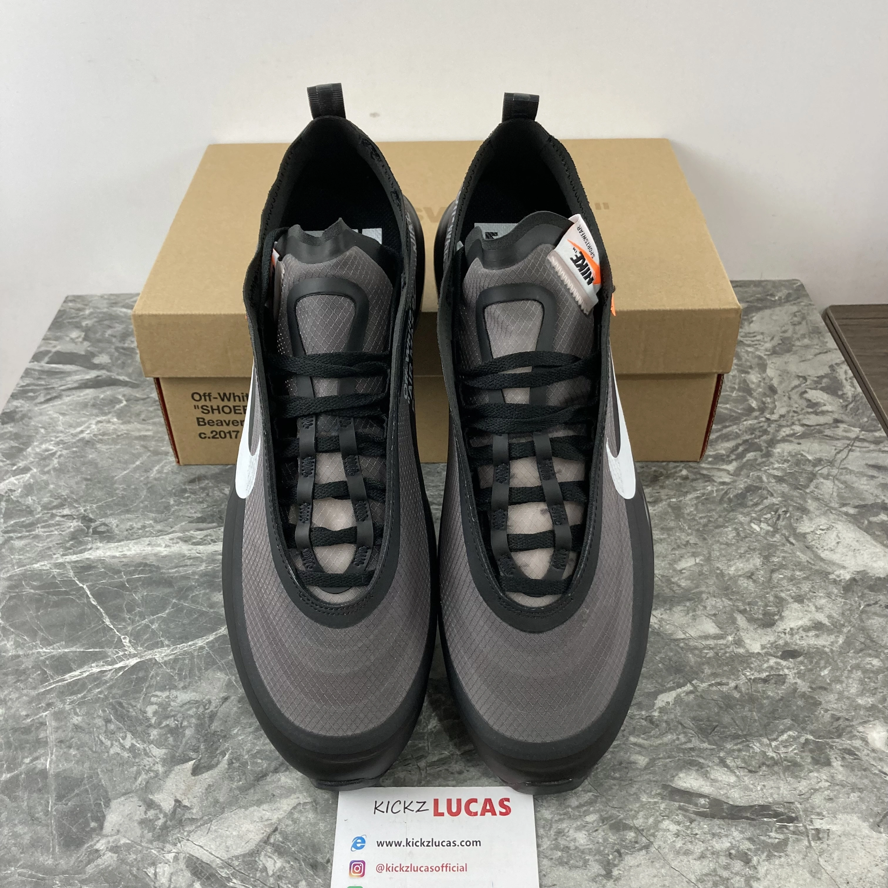 FashionForward OFF-WHITE x Nike Air Max 97 “Cone” 964