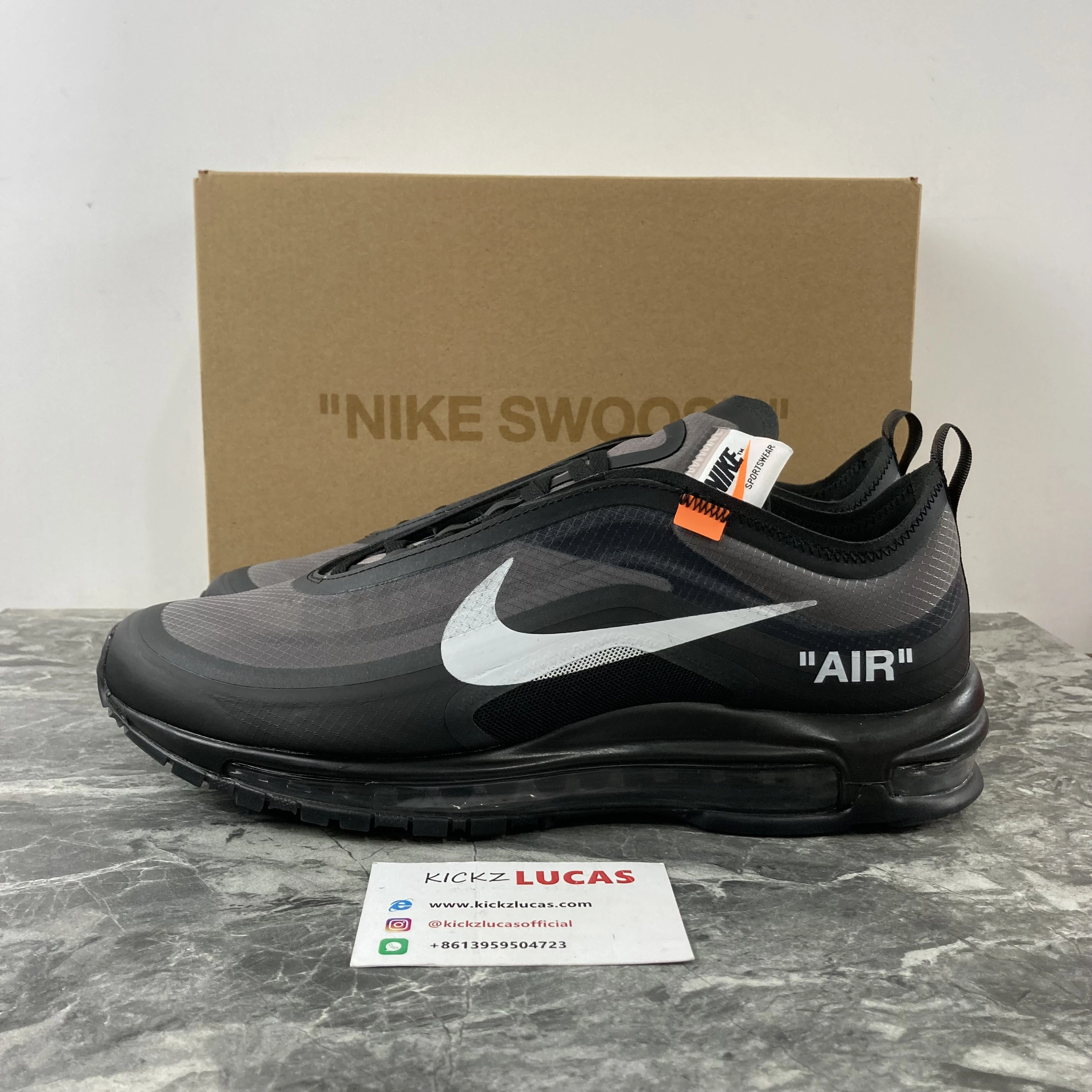 FashionForward OFF-WHITE x Nike Air Max 97 “Cone” 964