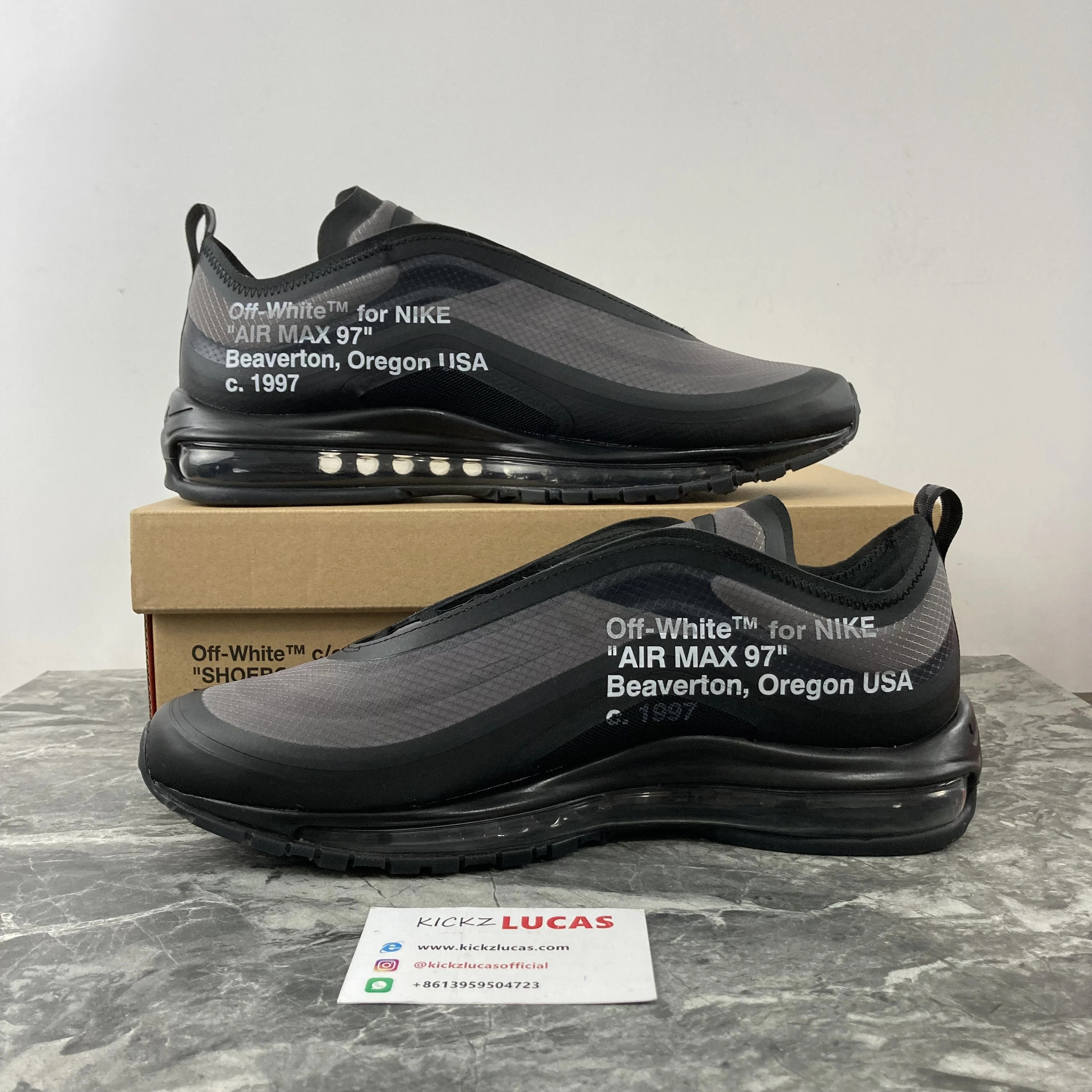 FashionForward OFF-WHITE x Nike Air Max 97 “Cone” 964