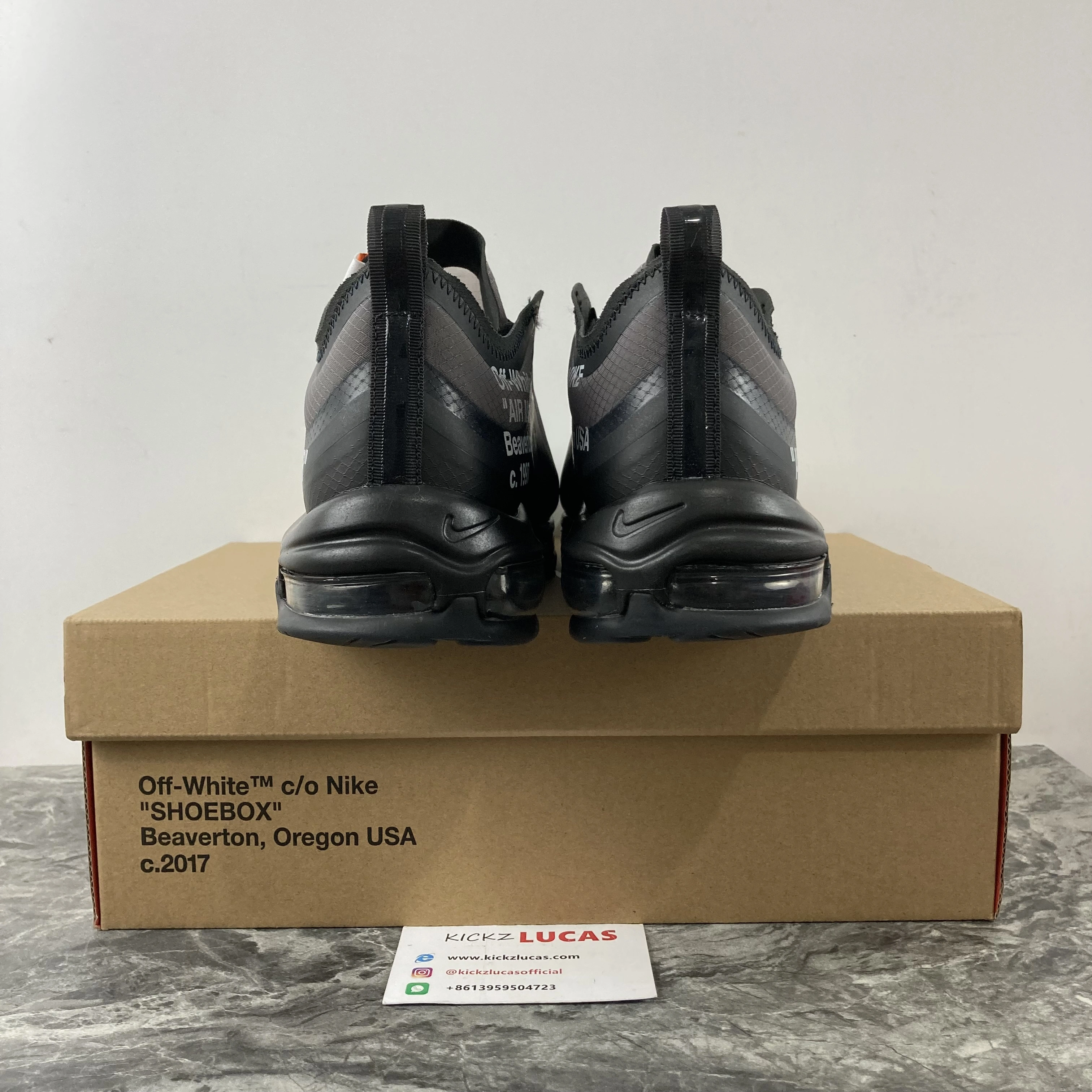 FashionForward OFF-WHITE x Nike Air Max 97 “Cone” 964