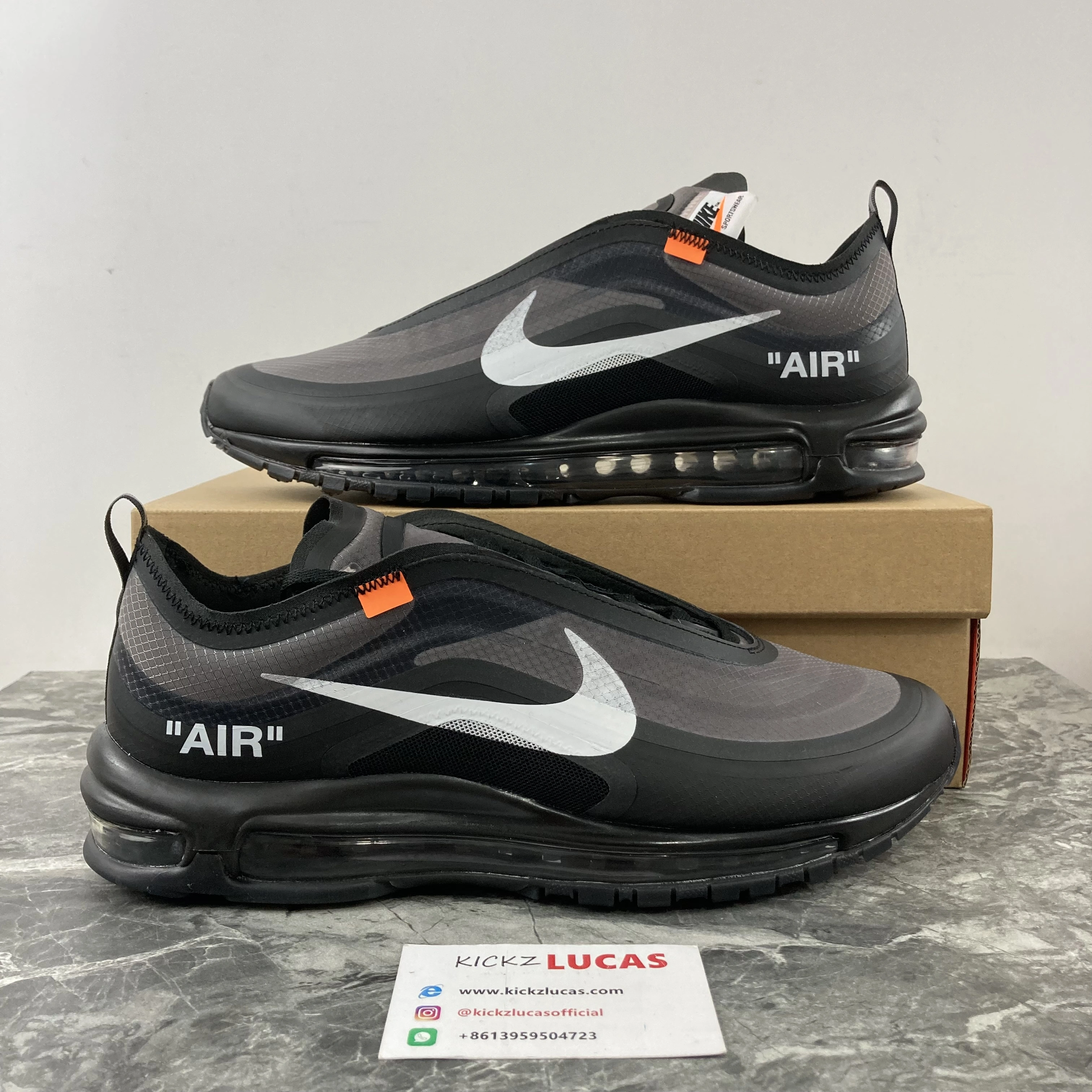 FashionForward OFF-WHITE x Nike Air Max 97 “Cone” 964