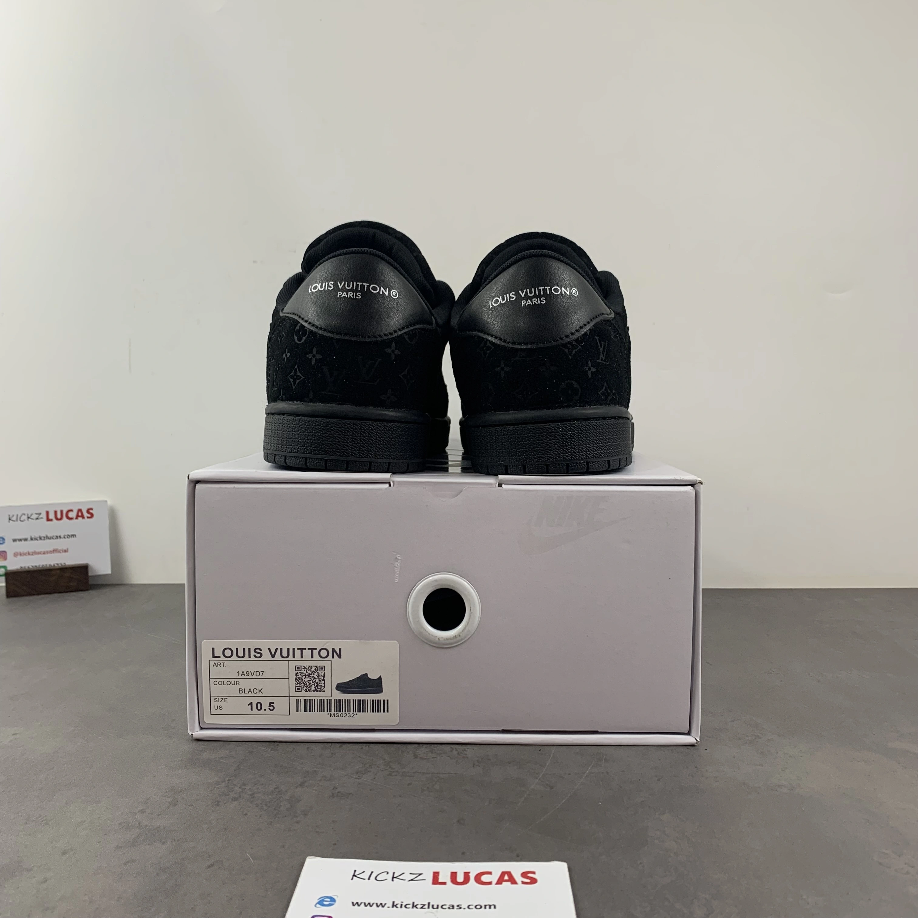 OFF-WHITE x Travis Scott x Air Jordan 1 L*V Black DM7890- OdorResistant 1419