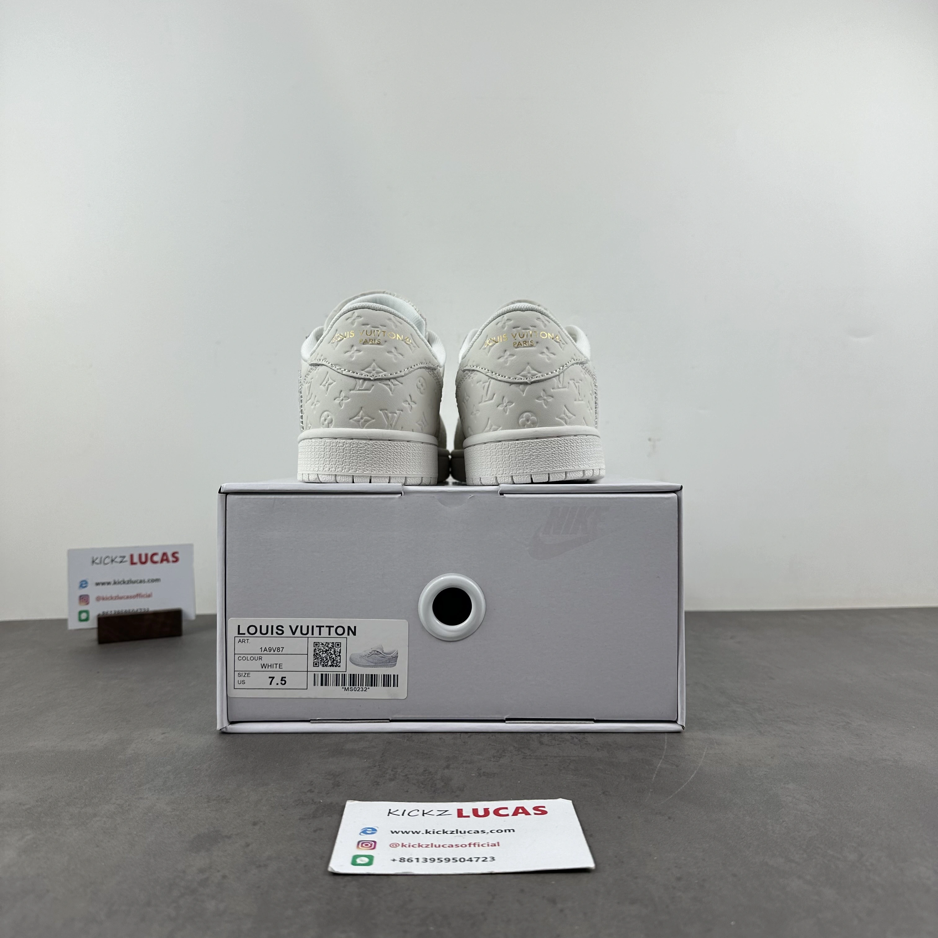 OFF-WHITE x Travis Scott x Air Jordan 1 L*V White DM7890- Reliable 1418