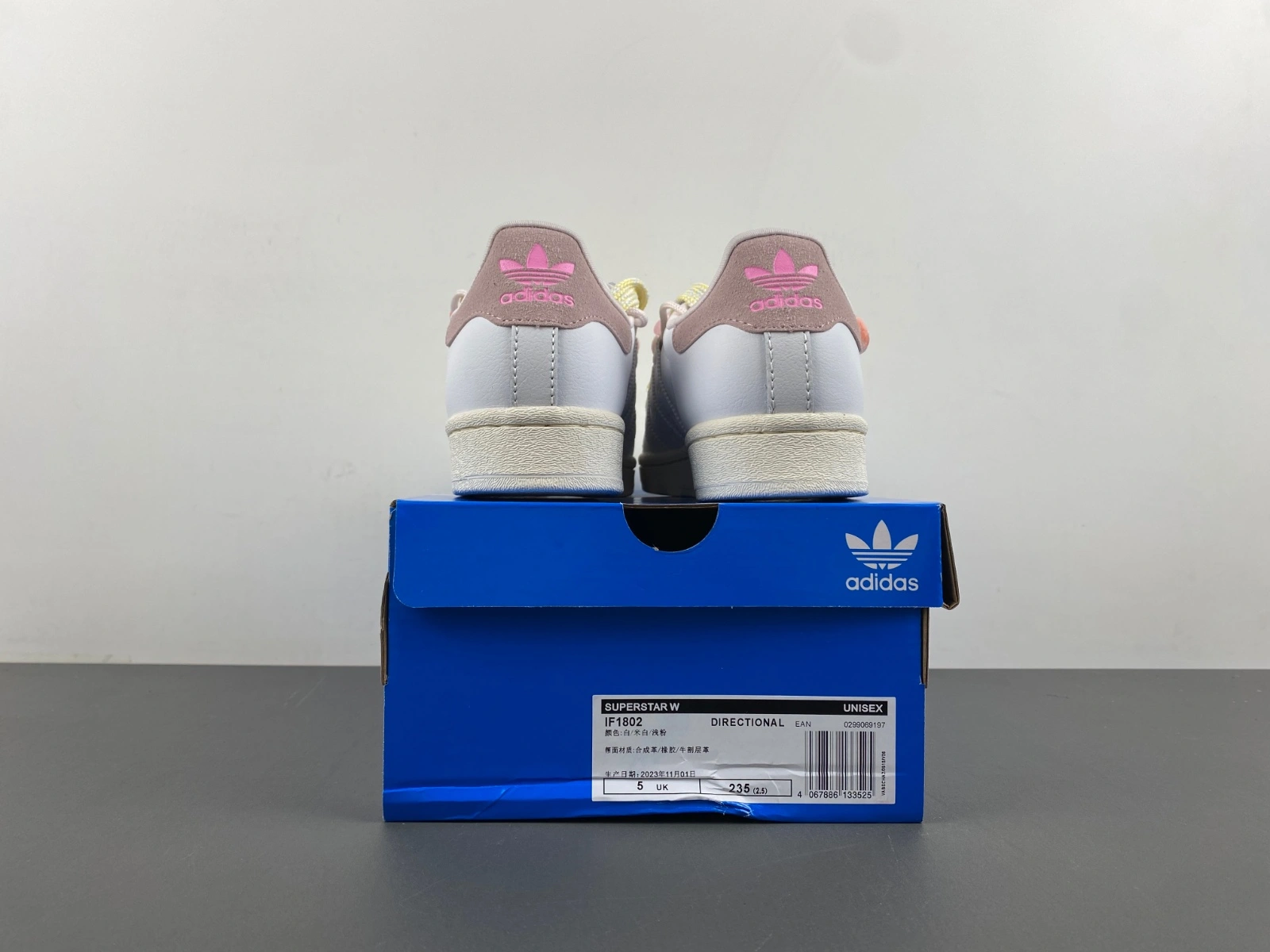 TopPick ORIGINALS SUPERSTAR W PINK CLOUD WHITE IF 2791