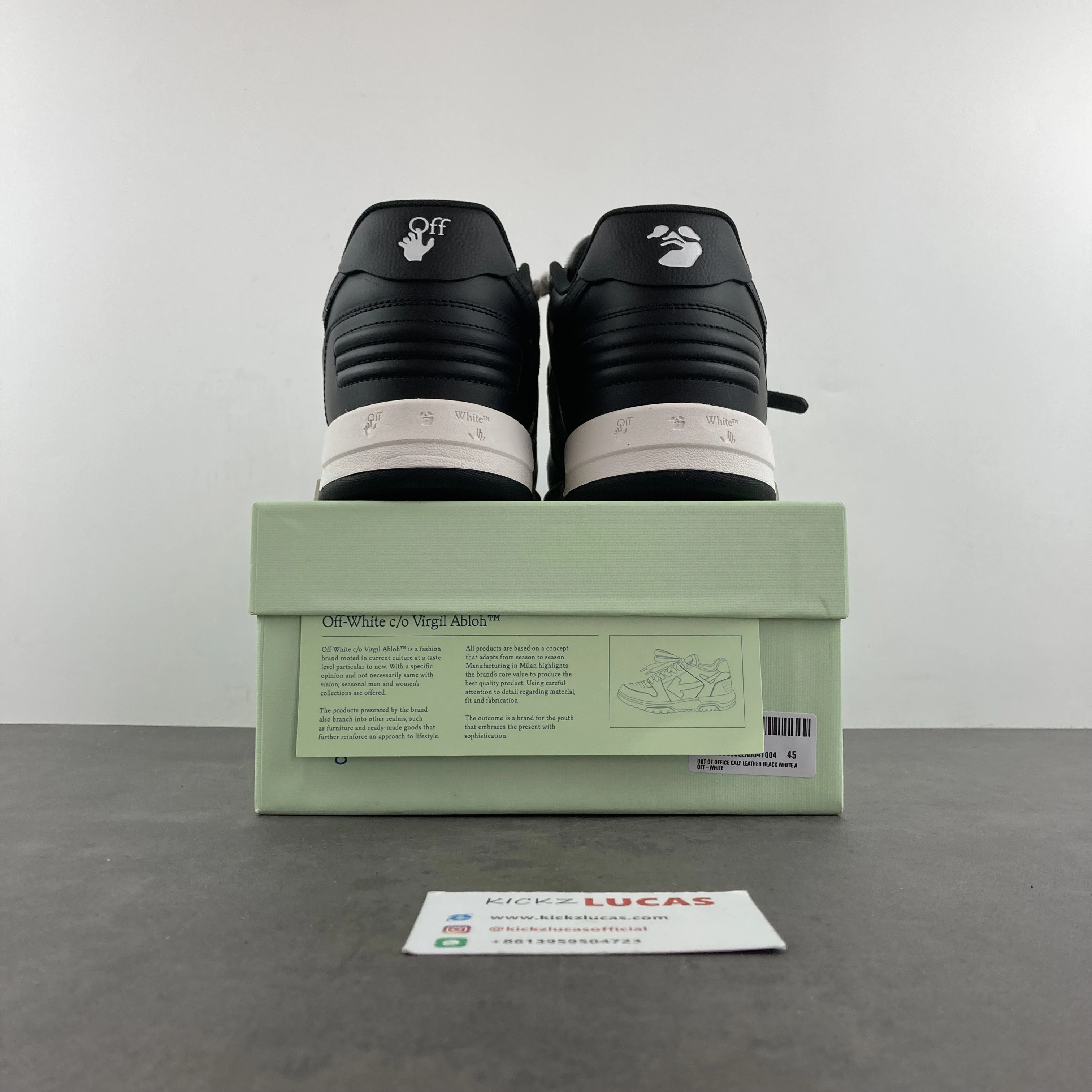 O*ff W*hite Out Of Office OOO Low Tops MK 20230529 - Supportive 5516