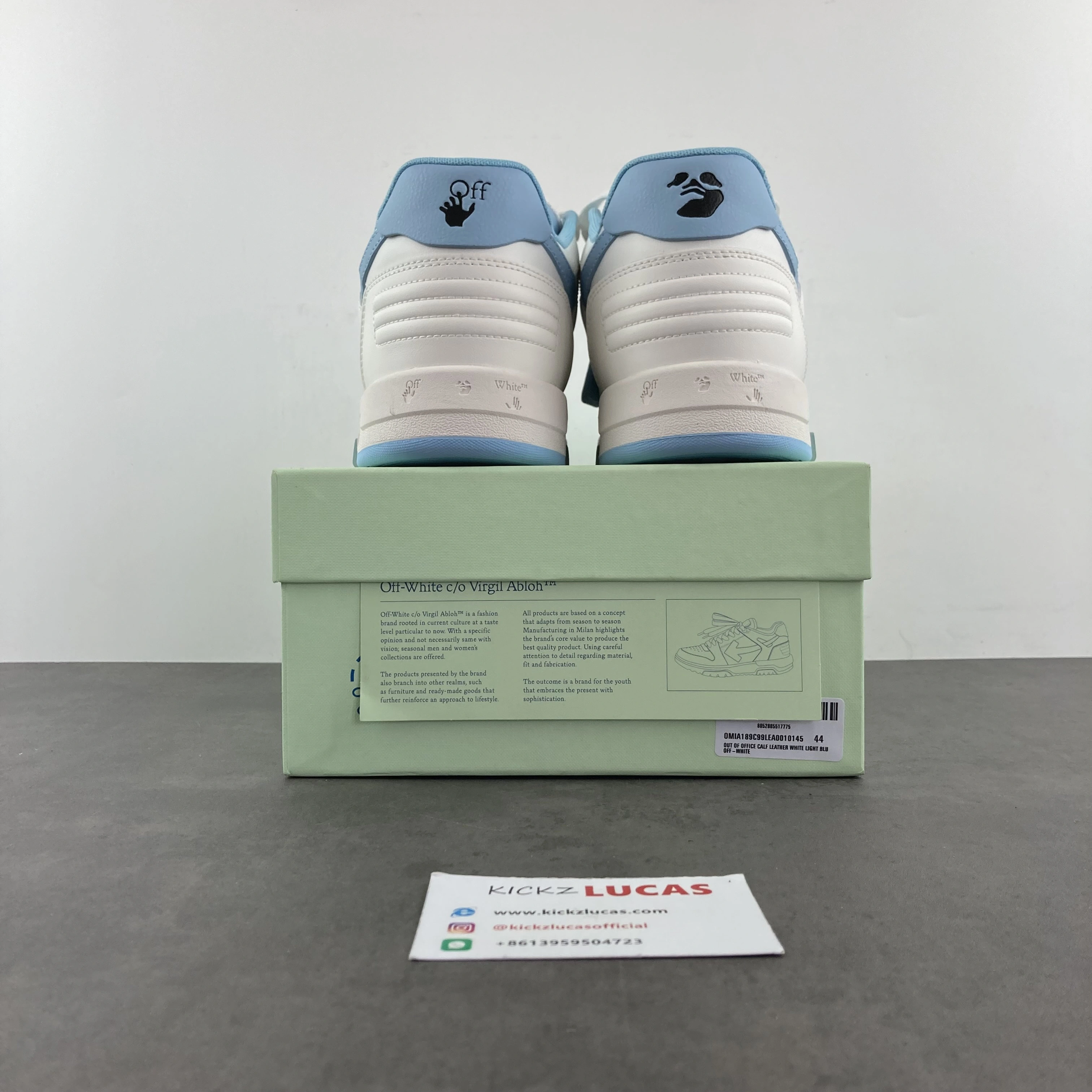 O*ff W*hite Out Of Office OOO Low Tops MK 20230529 - Youthful 5515