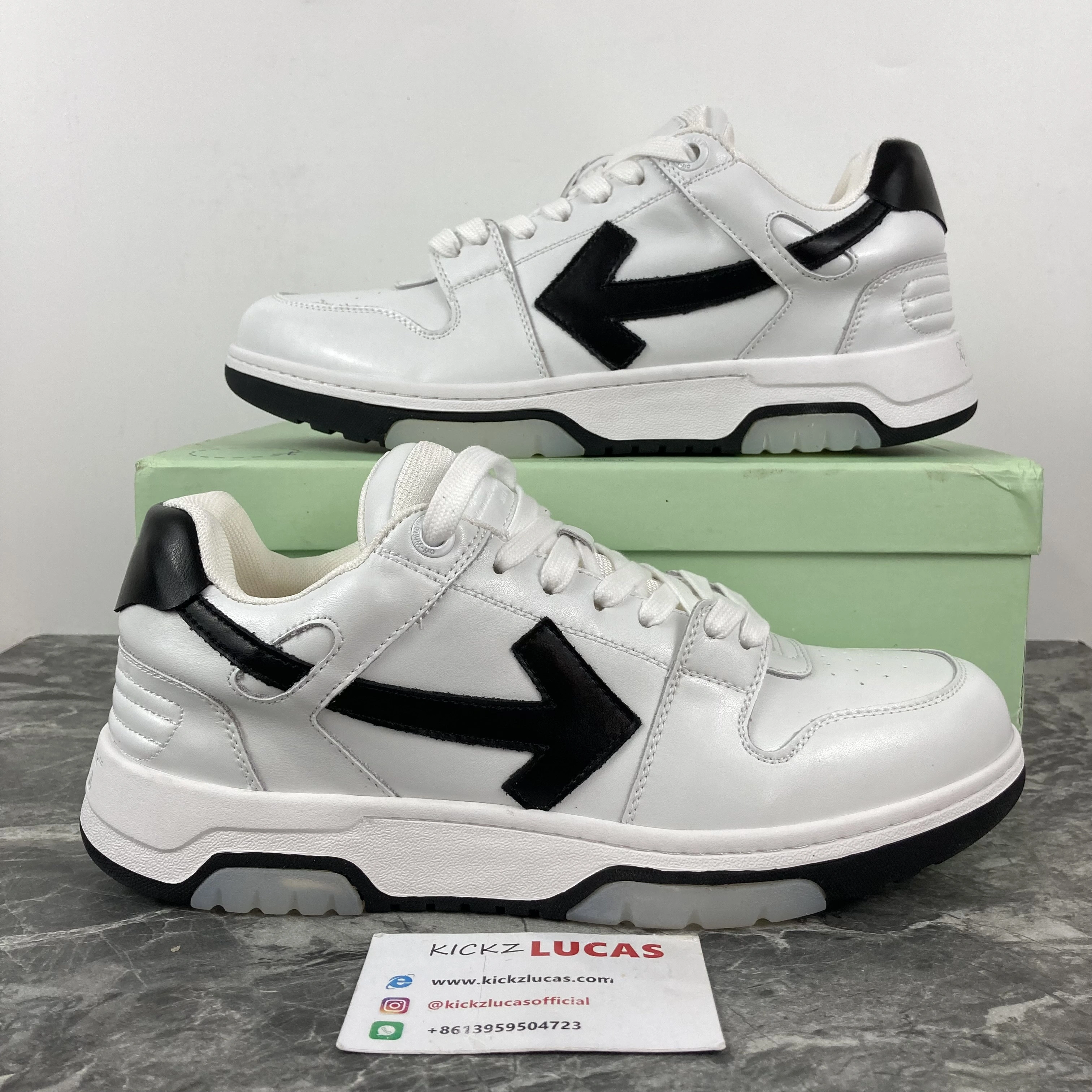 HighQuality O*ff W*hite Out Of Office OOO Low Tops MK 20230605- 5514