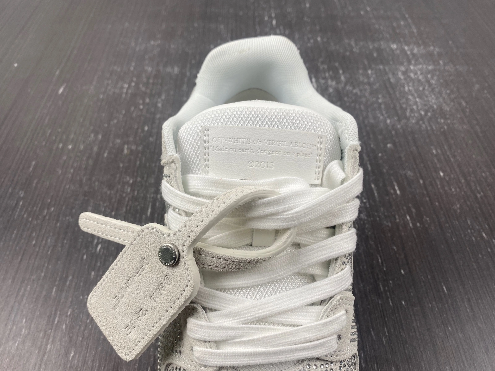 O*ff W*hite Out Of Office OOO Low Tops MK 20231018- Stretchable 5453