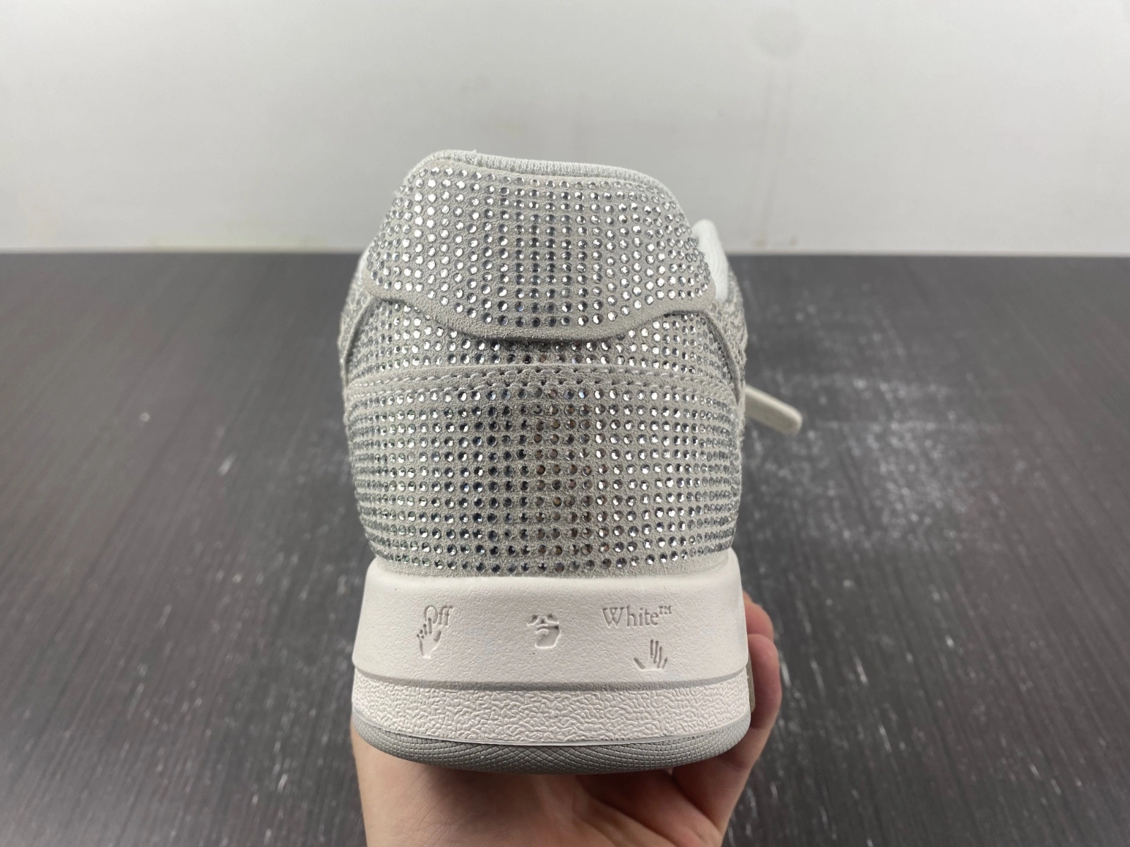 O*ff W*hite Out Of Office OOO Low Tops MK 20231018- Stretchable 5453
