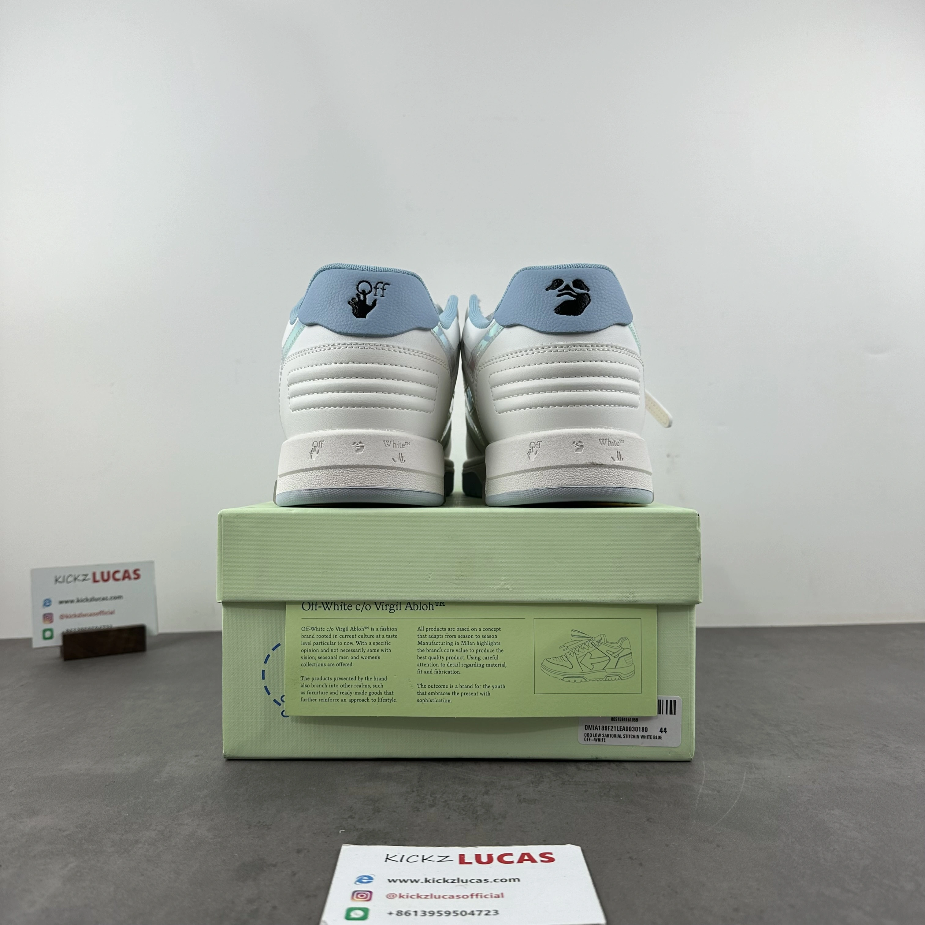 Bold O*ff W*hite Out Of Office OOO Low Tops MK 20231018- 5452