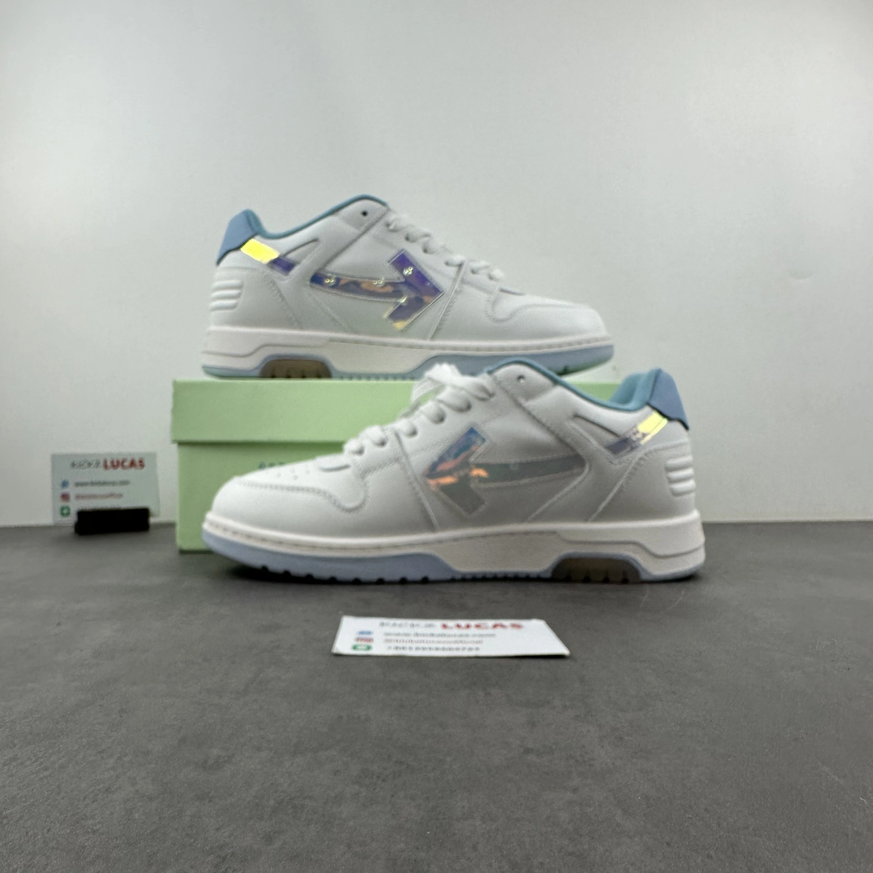 Bold O*ff W*hite Out Of Office OOO Low Tops MK 20231018- 5452