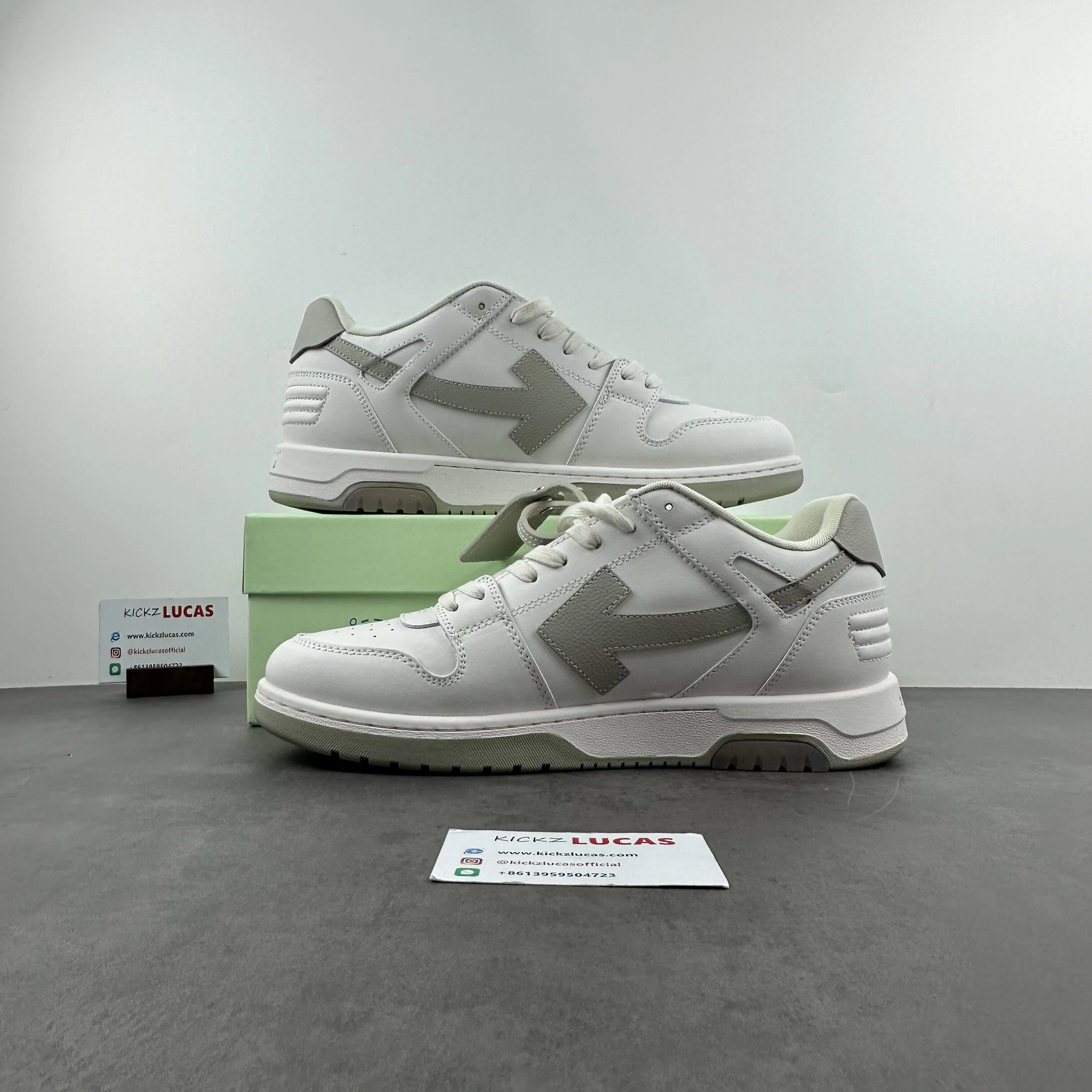 O*ff W*hite Out Of Office OOO Low Tops MK 20231201- Thermal 5450