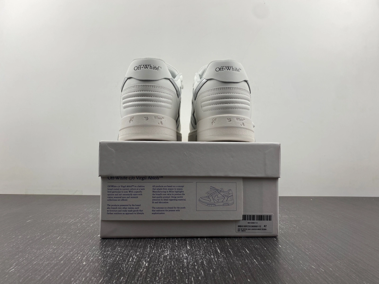 O*ff W*hite Out Of Office OOO Low Tops MK 20240127- Youthful 5449