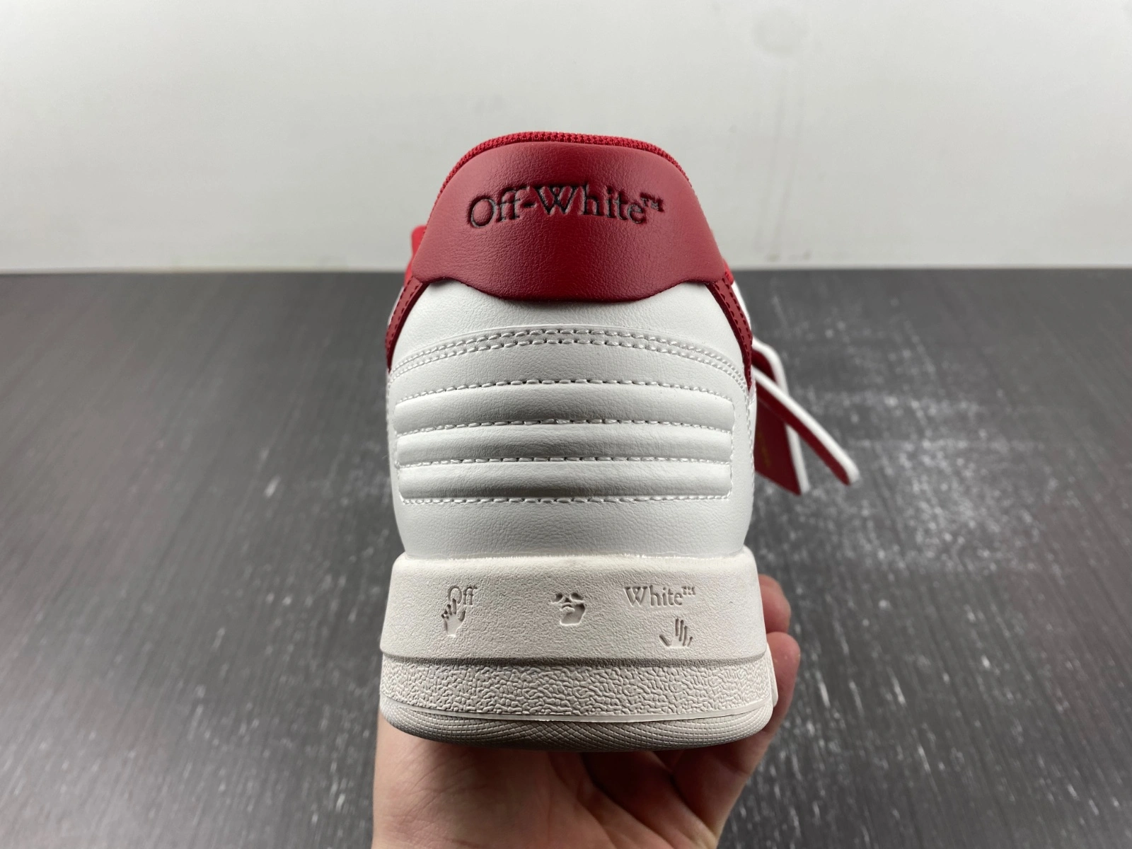 O*ff W*hite Out Of Office OOO Low Tops MK 20240130- Trendy 5445