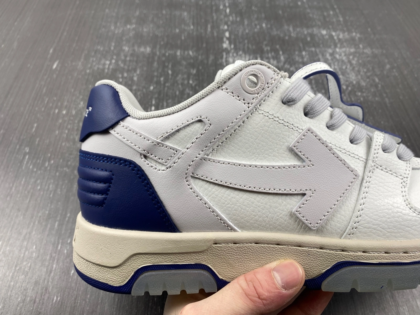 Efficient O*ff W*hite Out Of Office OOO Low Tops MK 20240130- 5446