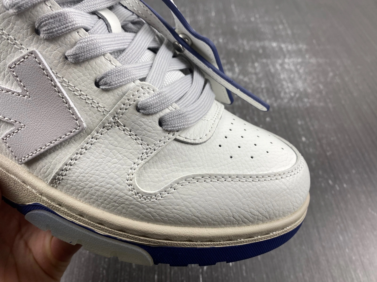 Efficient O*ff W*hite Out Of Office OOO Low Tops MK 20240130- 5446