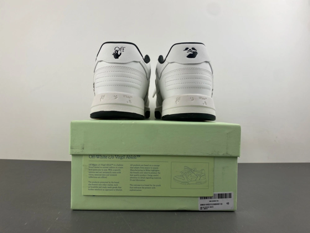 O*ff W*hite Out Of Office OOO Low Tops MK 20260120- AllSeason 5426