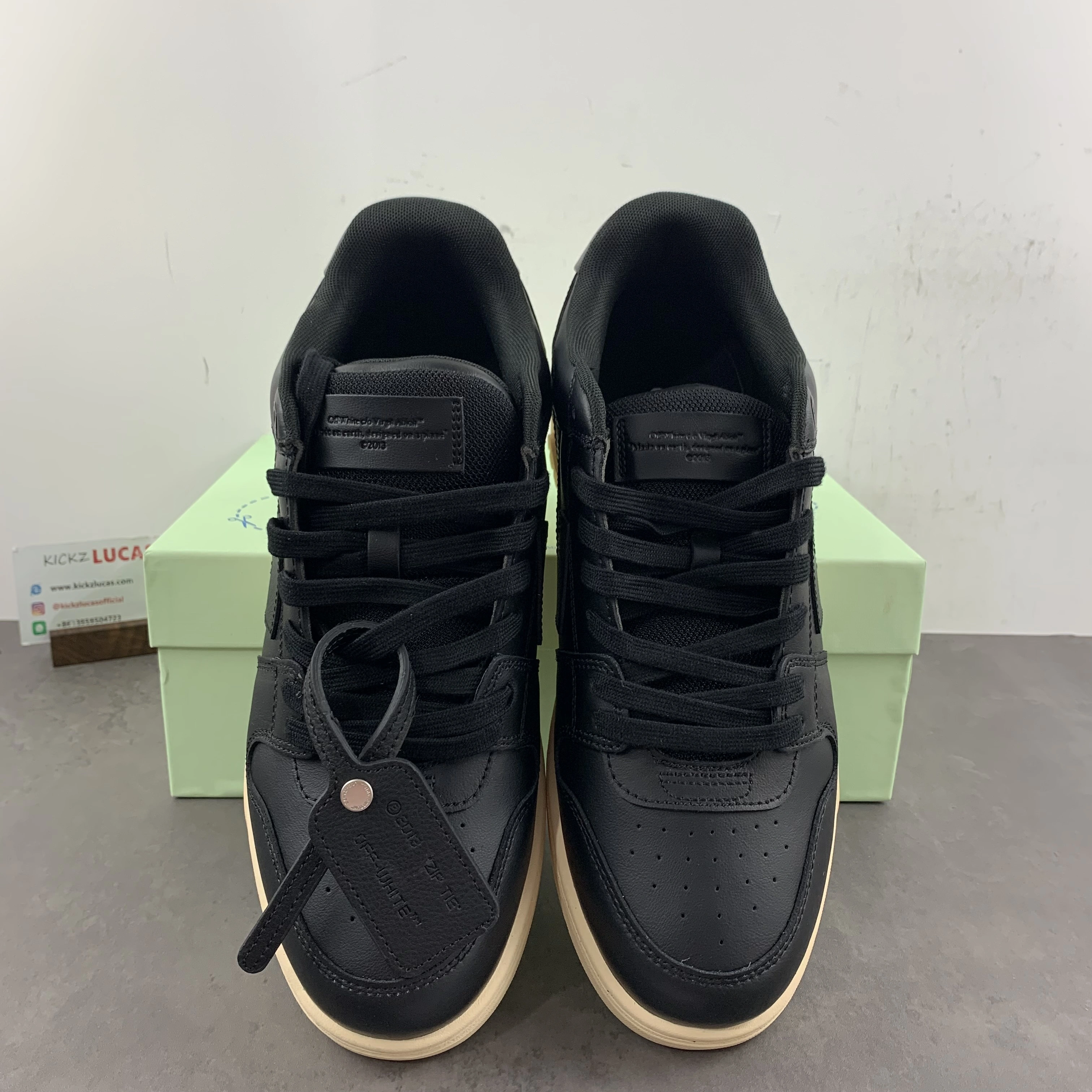 O*ff W*hite Out Of Office OOO Low Tops MK20231016- UrbanChic 5455