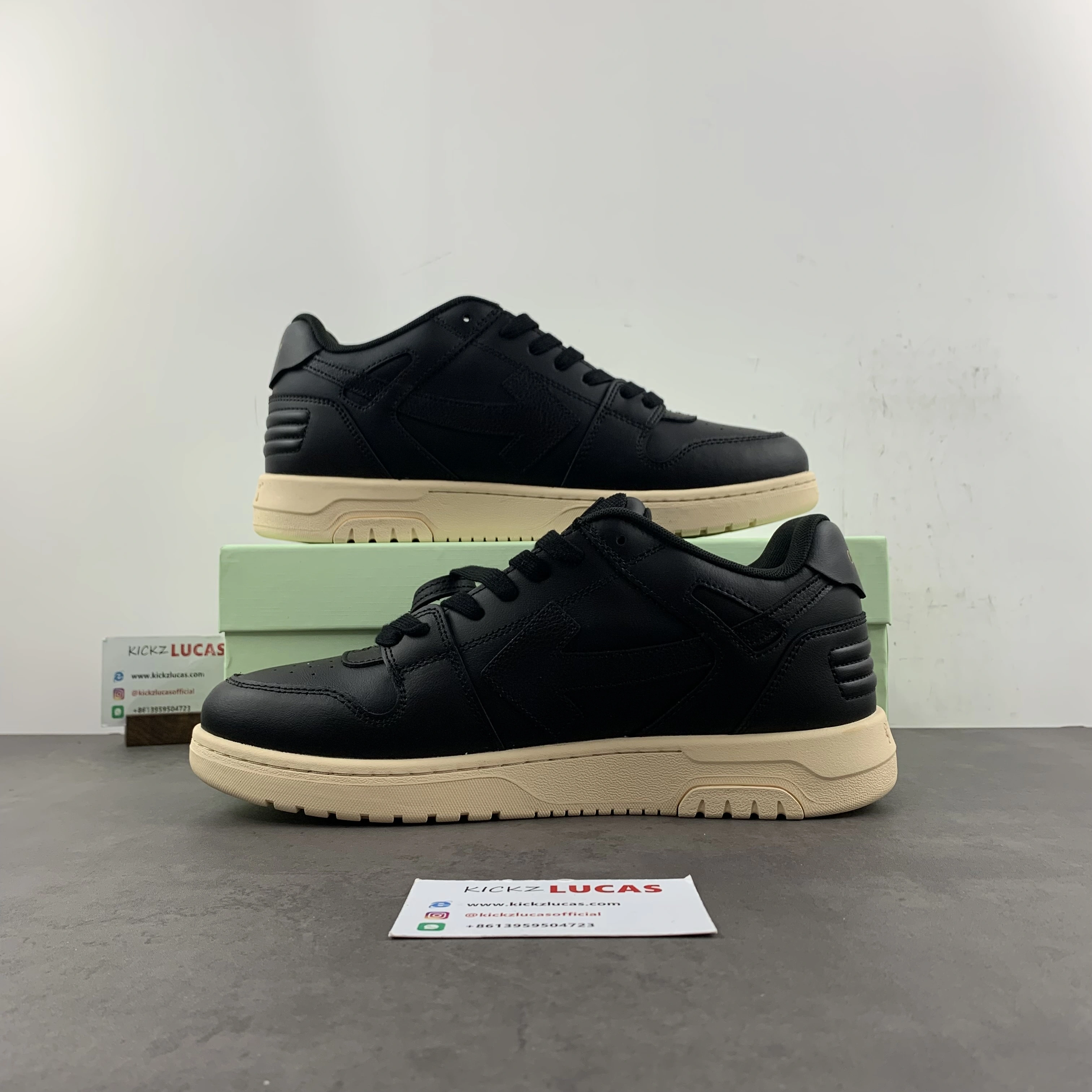 O*ff W*hite Out Of Office OOO Low Tops MK20231016- UrbanChic 5455