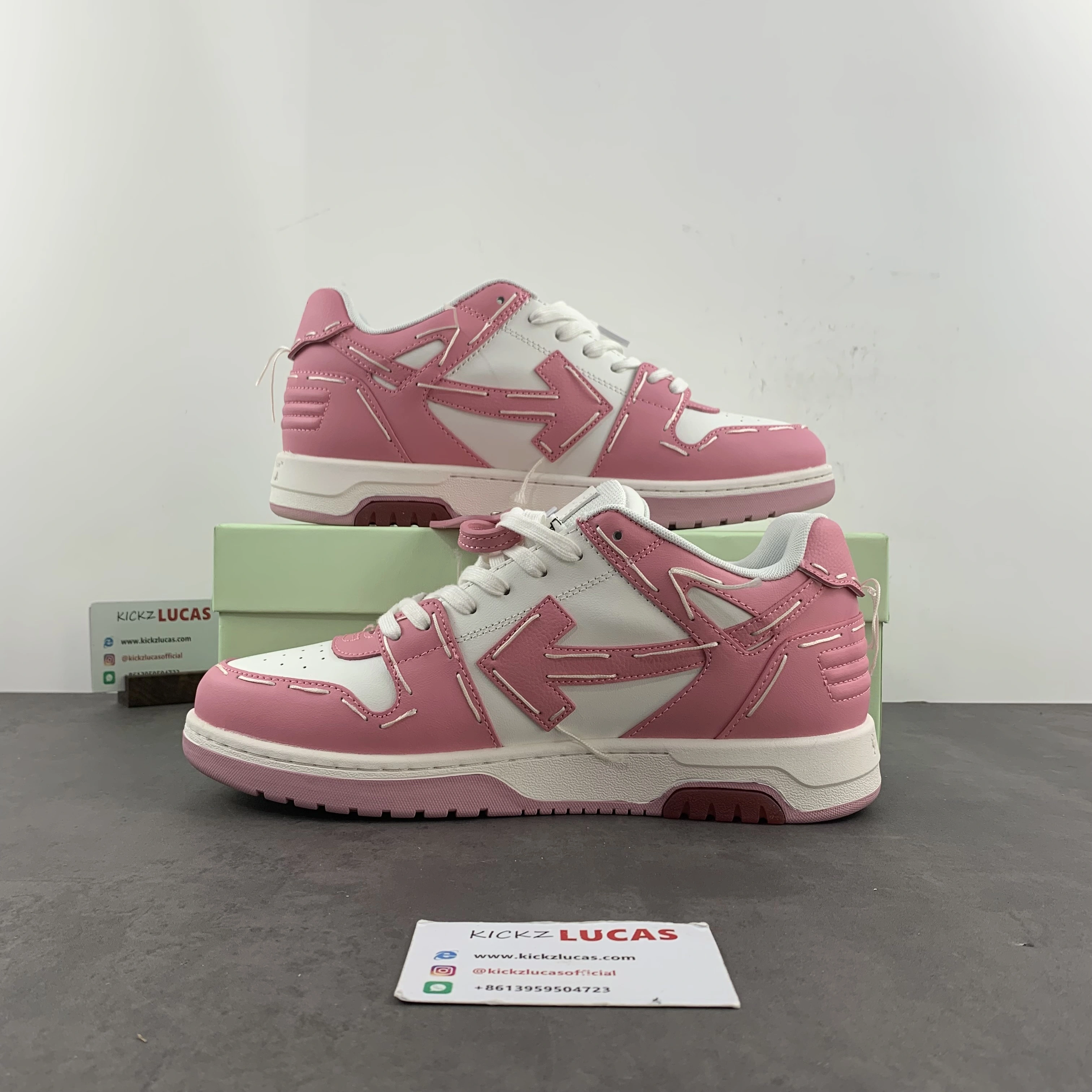 Fashionable O*ff W*hite Out Of Office OOO Low Tops MK20231016- 5454