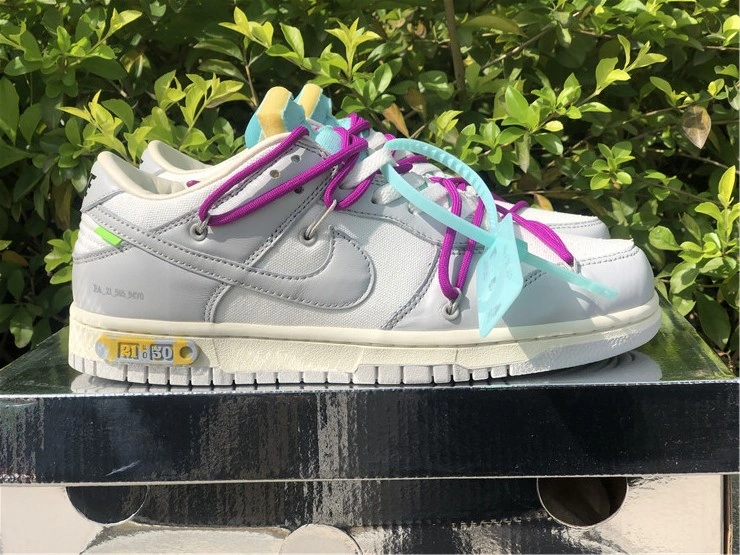 O*ff-W*hite x Nike Dunk Low DM1602- Classic 578