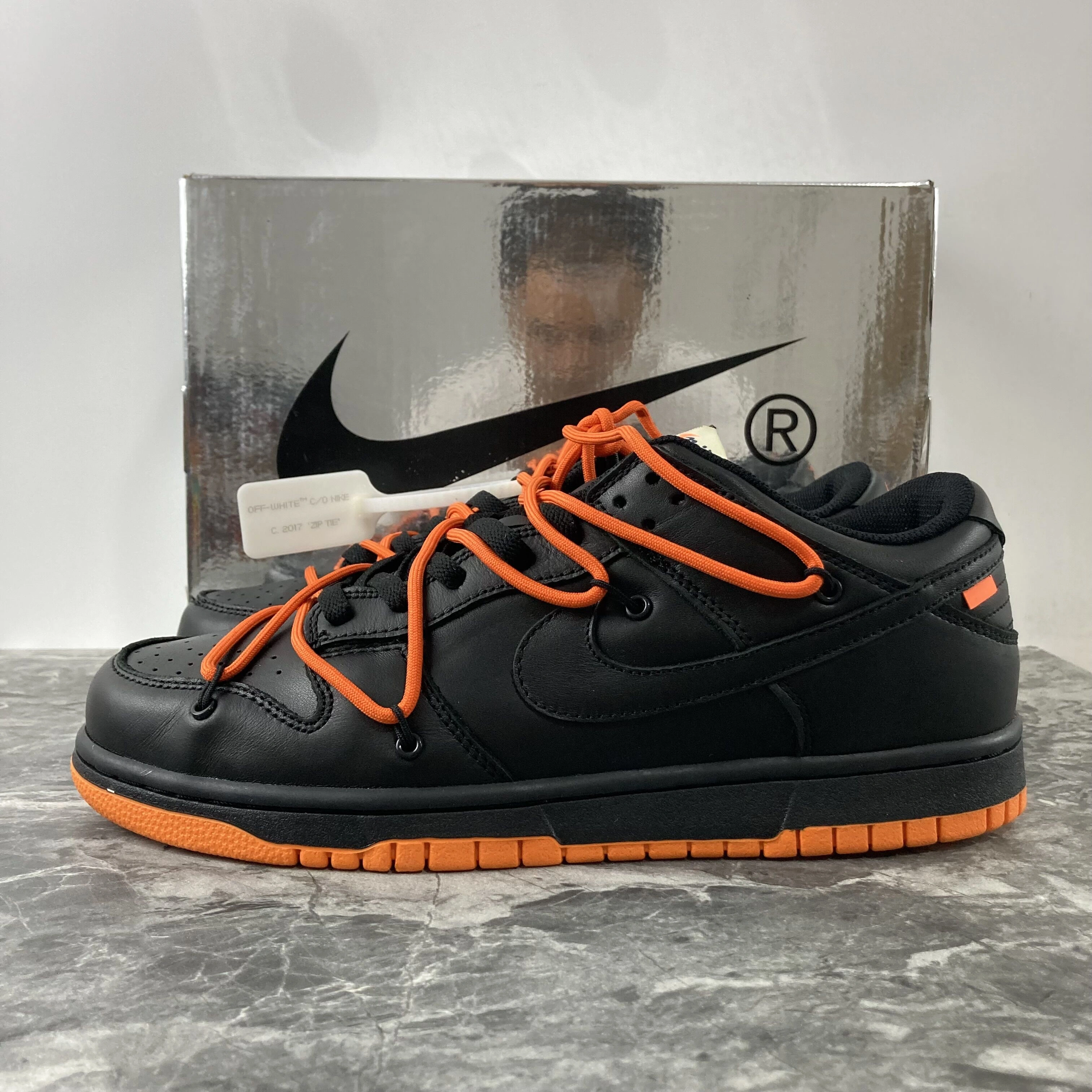 Lightweight Off-White x Nike Dunk Low OW CT0856- 602