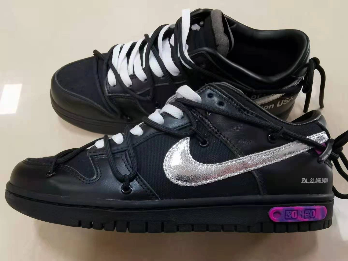 O*ff-W*hite x Nike Dunk Low Tailored 520