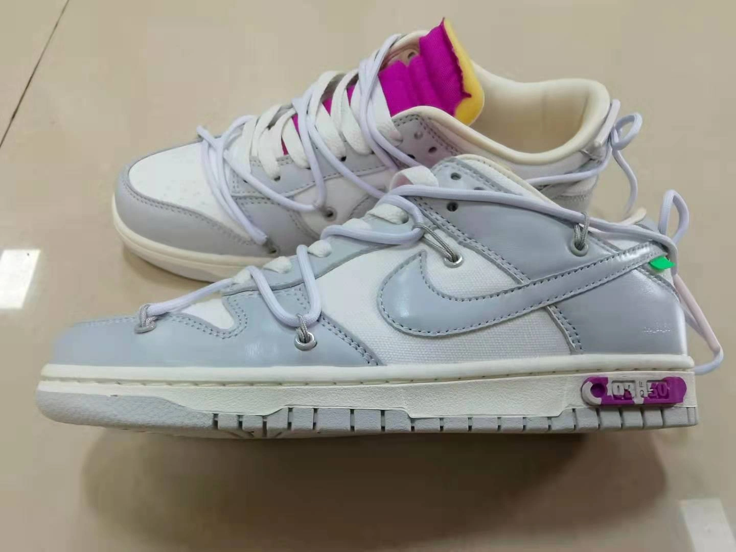 O*ff-W*hite x Nike Dunk Low Tailored 520